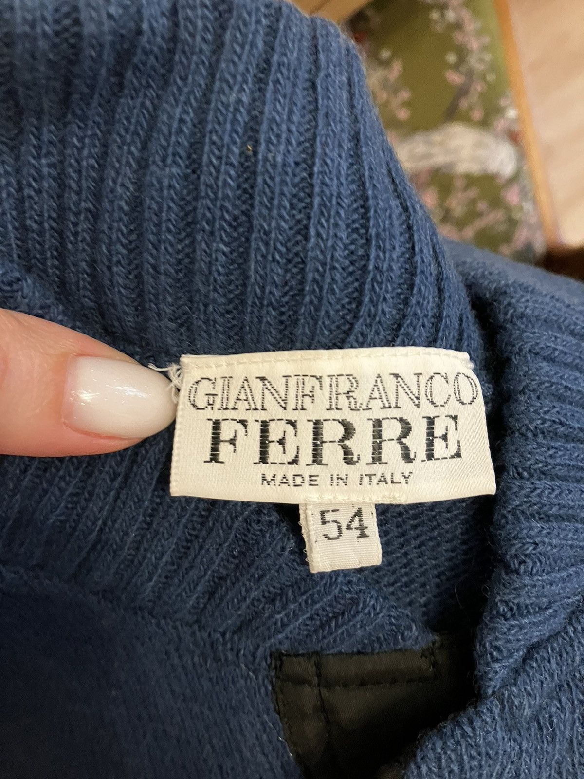 Gianfranco Ferre Gianfranco Ferre Vintage wool sweater Size US L / EU 52-54 / 3 - 5 Thumbnail