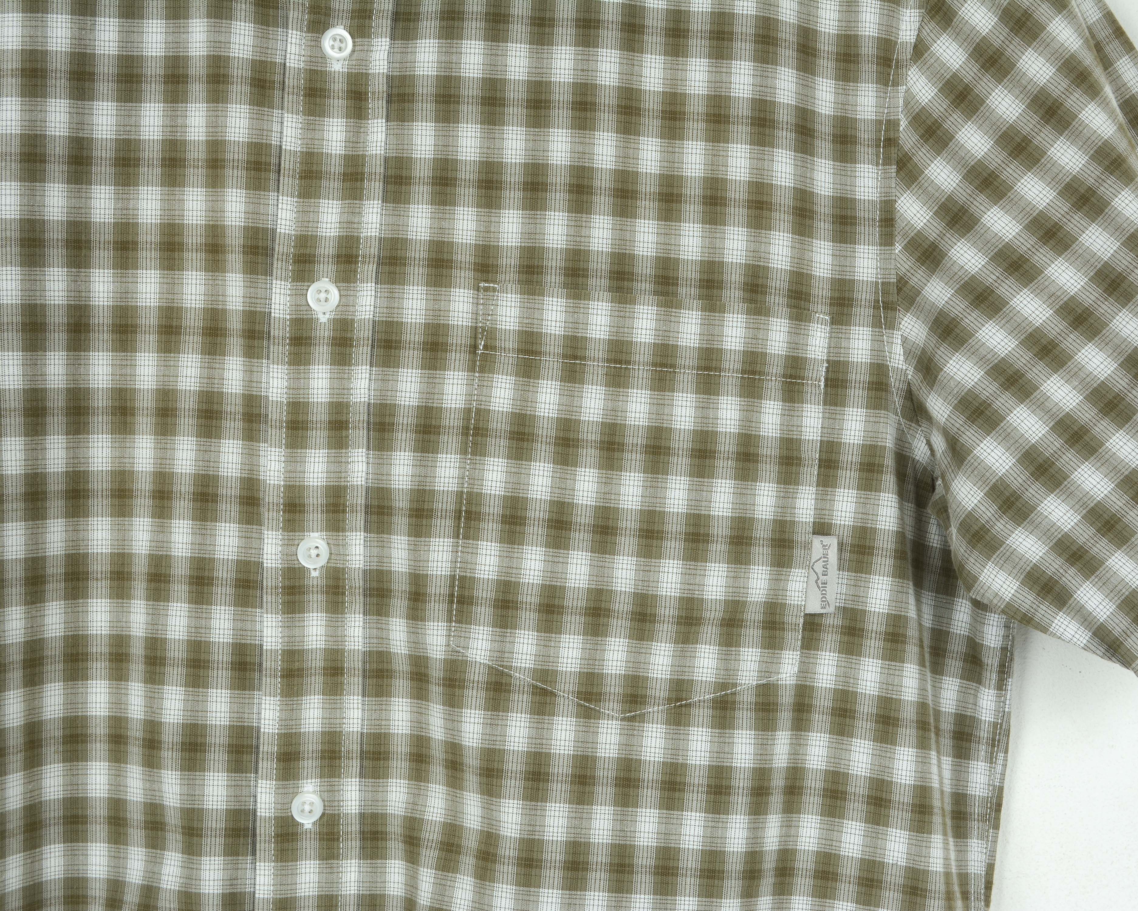 Eddie Bauer Checked M Button Up Shirt Short Sleeve Casual Size US M / EU 48-50 / 2 - 5 Thumbnail