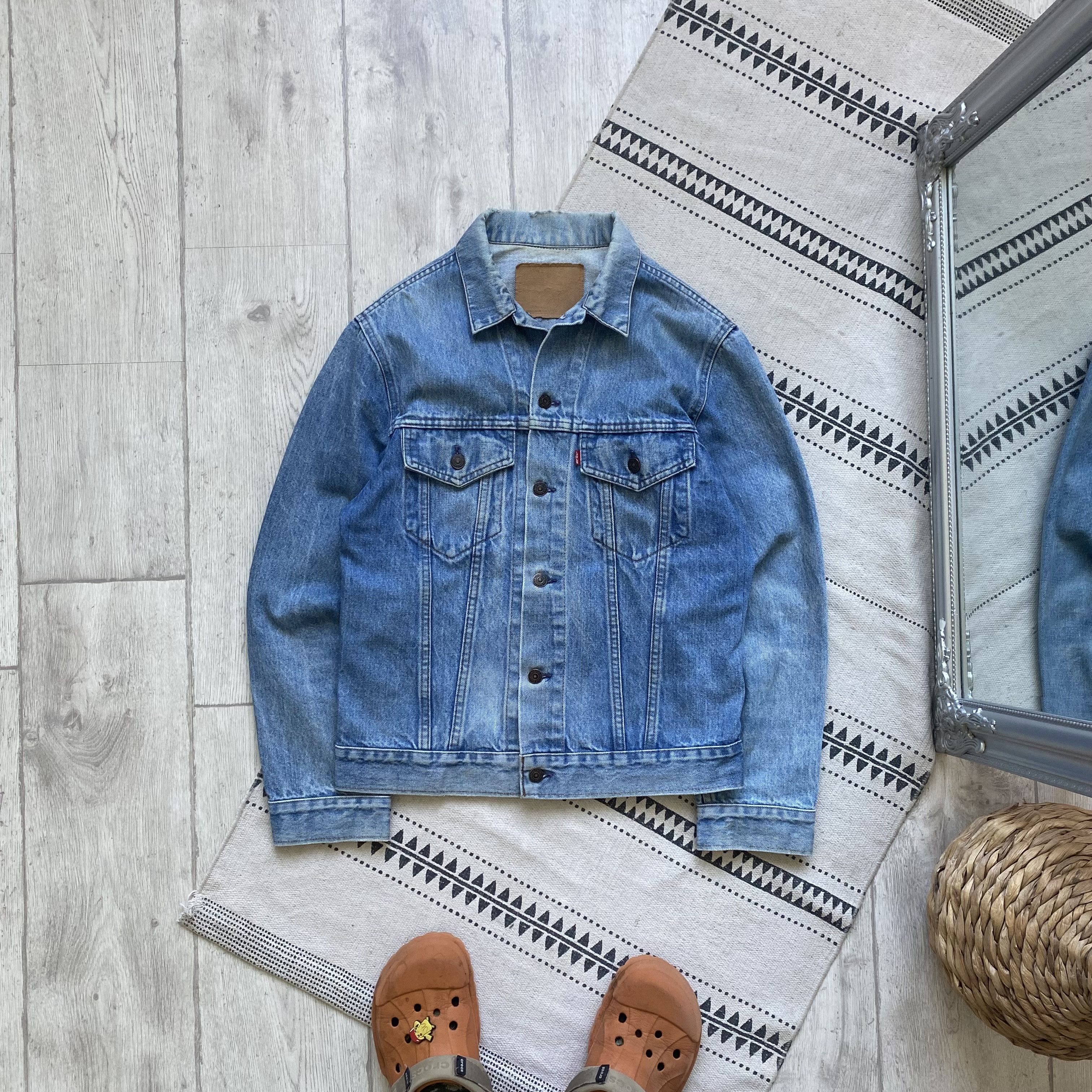 Levi's Vintage Clothing Vintage 80-90 Levis denim jacket Gold Wings Made in Canada Size US S / EU 44-46 / 1 - 2 Thumbnail