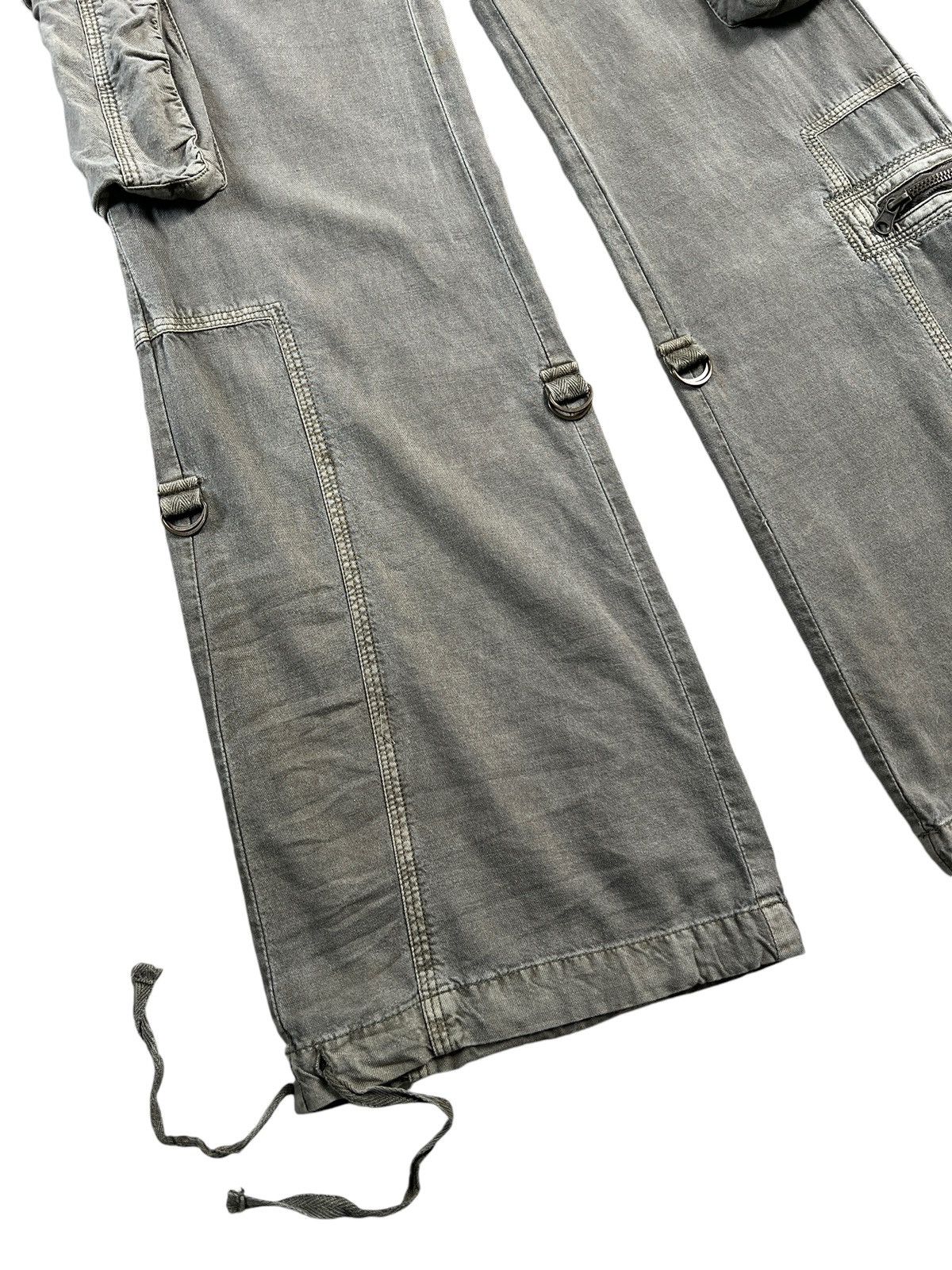 Japanese Brand Rei Firenze 🇯🇵 Cargo Pants GOA Style Size 32" / US 10 / IT 46 - 7 Thumbnail