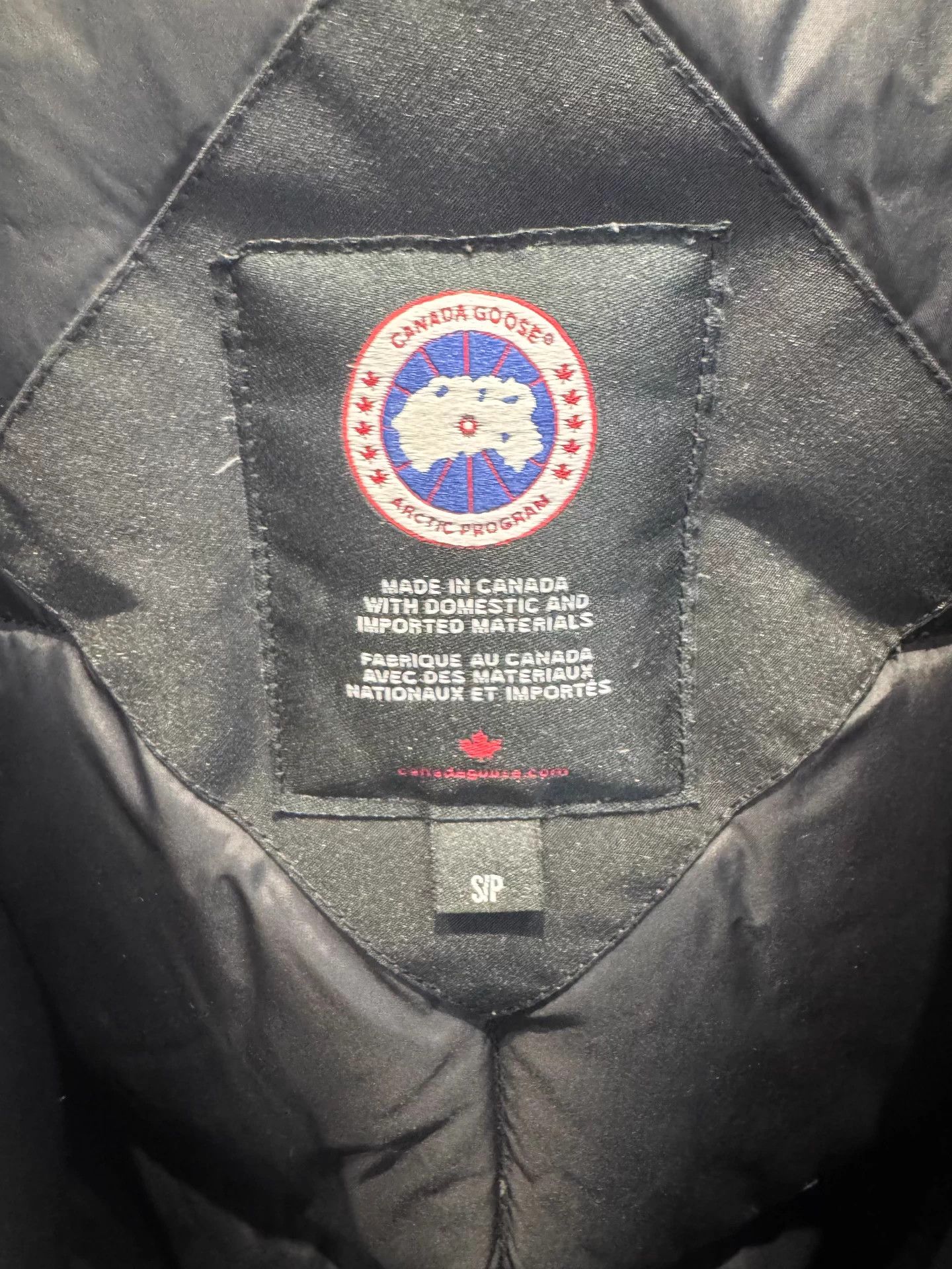 Canada Goose Canada Goose black long parka S unisex hooded fur trim Size US S / EU 44-46 / 1 - 5 Thumbnail