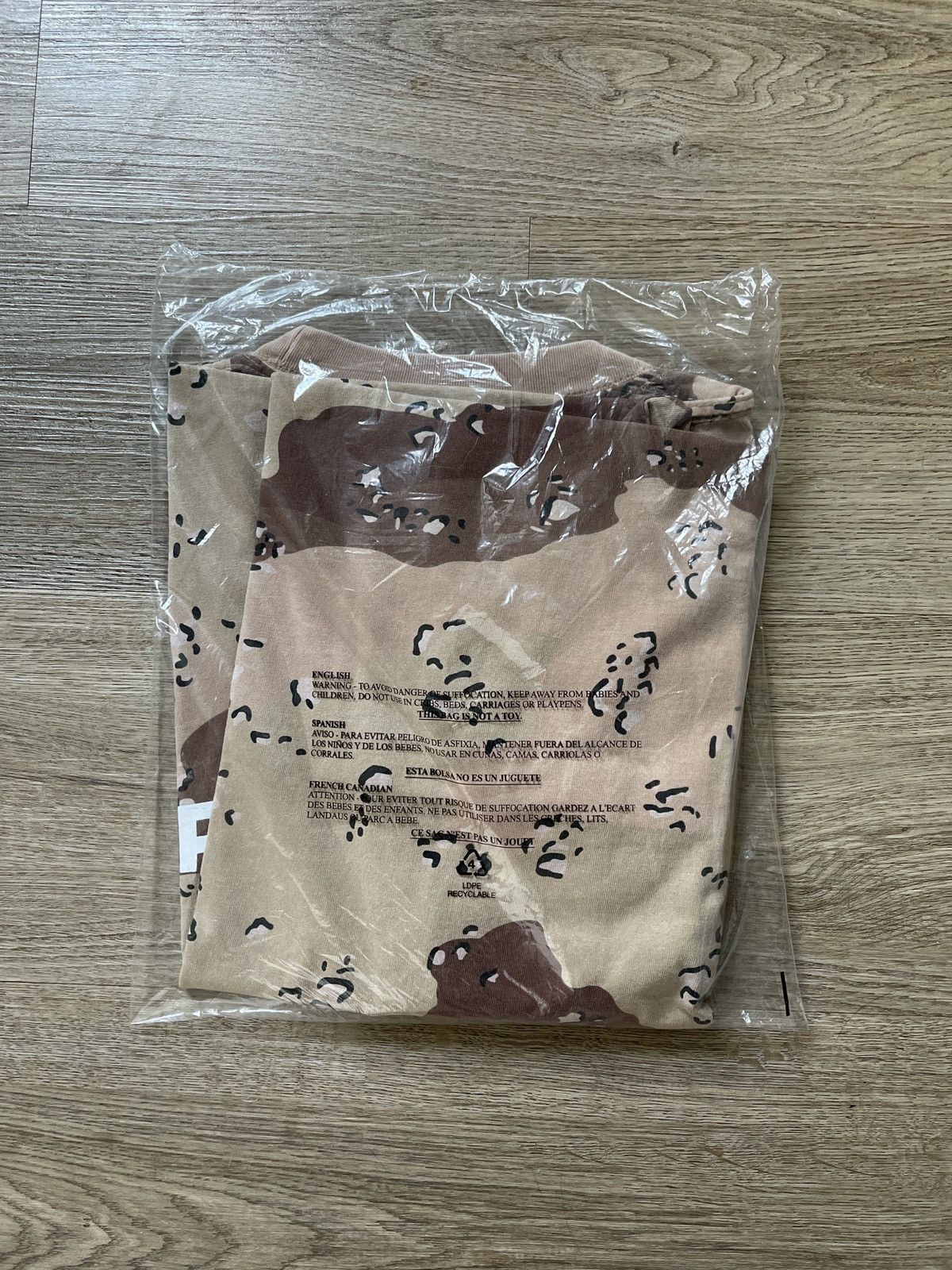 Fuck The Population FTP Desert Camo Logo Tee (Size Large) Brand New Size US L / EU 52-54 / 3 - 4 Thumbnail