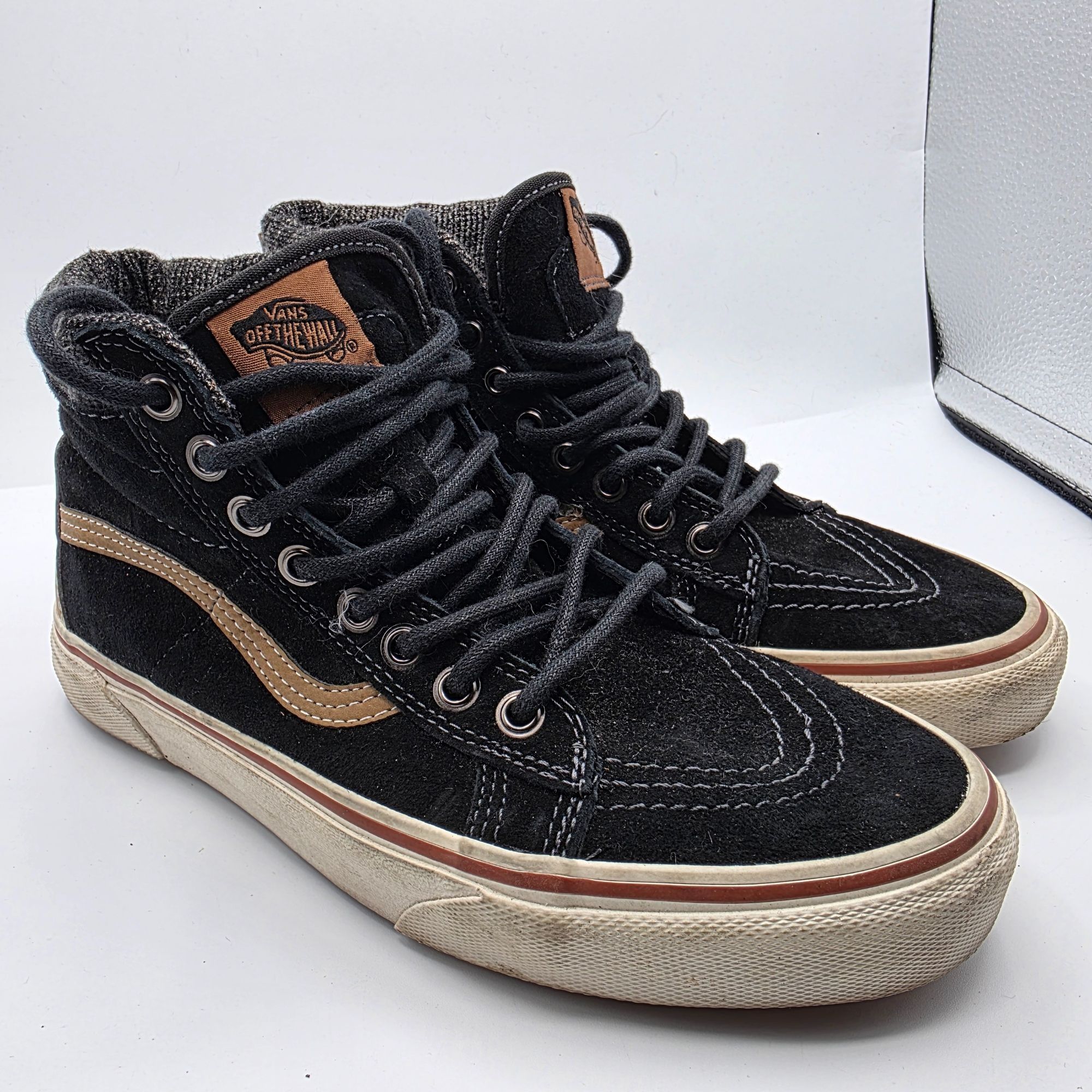 Vans Vans Sk8-Hi MTE Womens Size 8 Black Tabacco Brown Shoes Outd Size US 8 / IT 38 - 1 Thumbnail