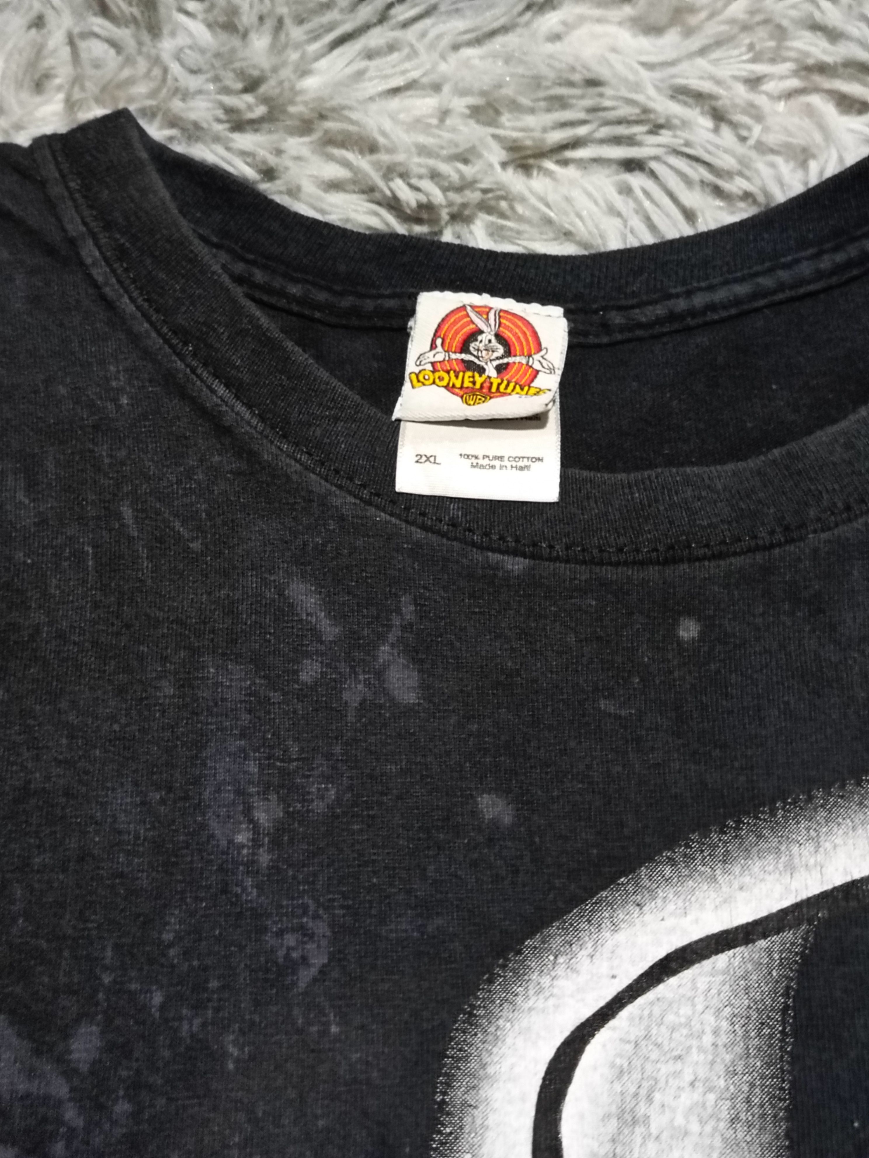 Cartoon Network × Vintage Super Rare!! Vintage Gangster Bugs Bunny Looney Tunes Tee Size US XXL / EU 58 / 5 - 3 Thumbnail
