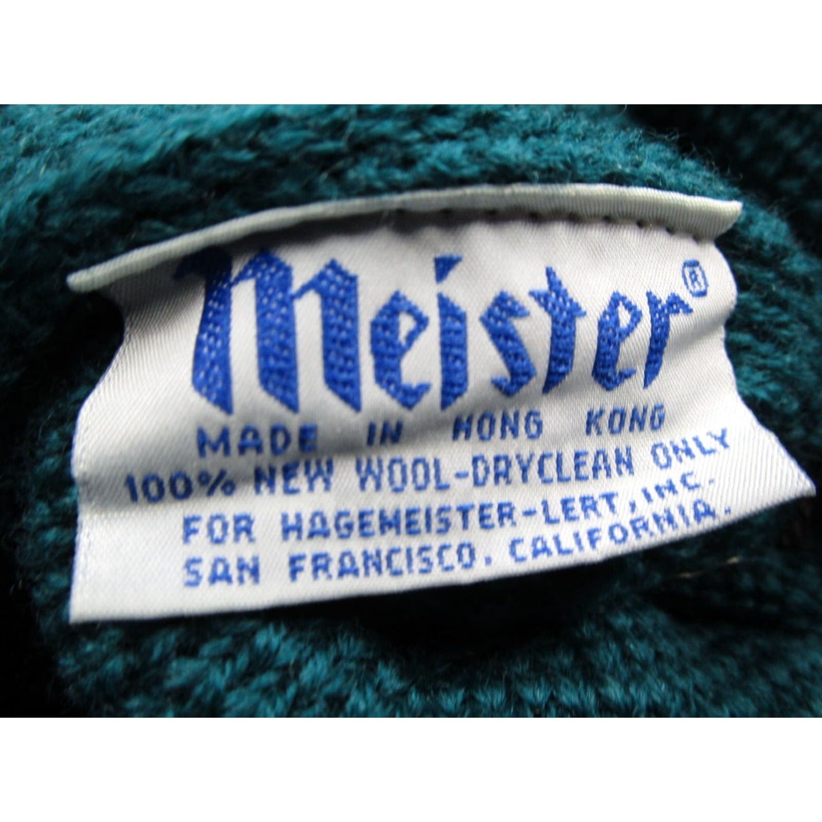 Etro VINTAGE Meister Knit Beanie Wool Hat Mens One Size Green Casual Winter Ski Outdoors Retro 2000s Size ONE SIZE - 3 Thumbnail