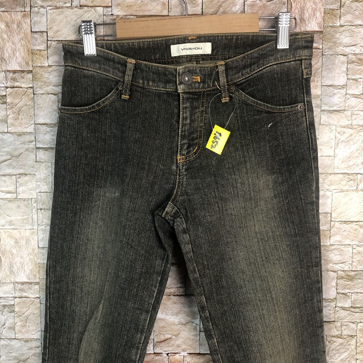 Japanese Brand VivaYou Black ripped distressed Denim Pants #A652 Size 28" / US 6 / IT 42 - 5 Thumbnail