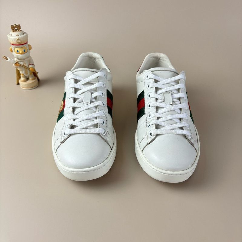 Gucci Gucci Ace Low-Top Sneakers with Bee Design -2508 Size US 5 / IT 35 - 2 Thumbnail
