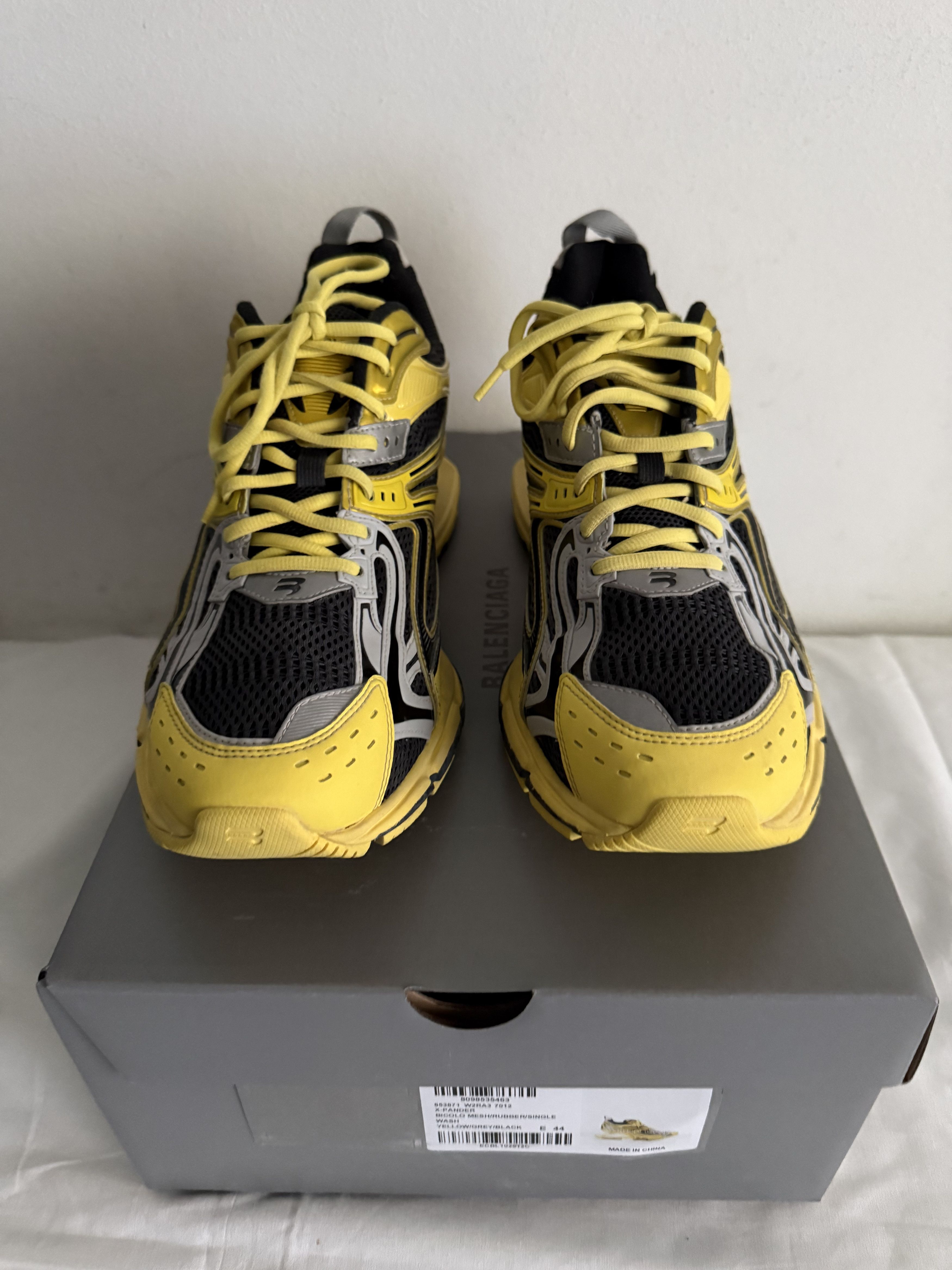 Balenciaga Balenciaga X-Pander Yellow/Gray Size US 11 / EU 44 - 4 Thumbnail