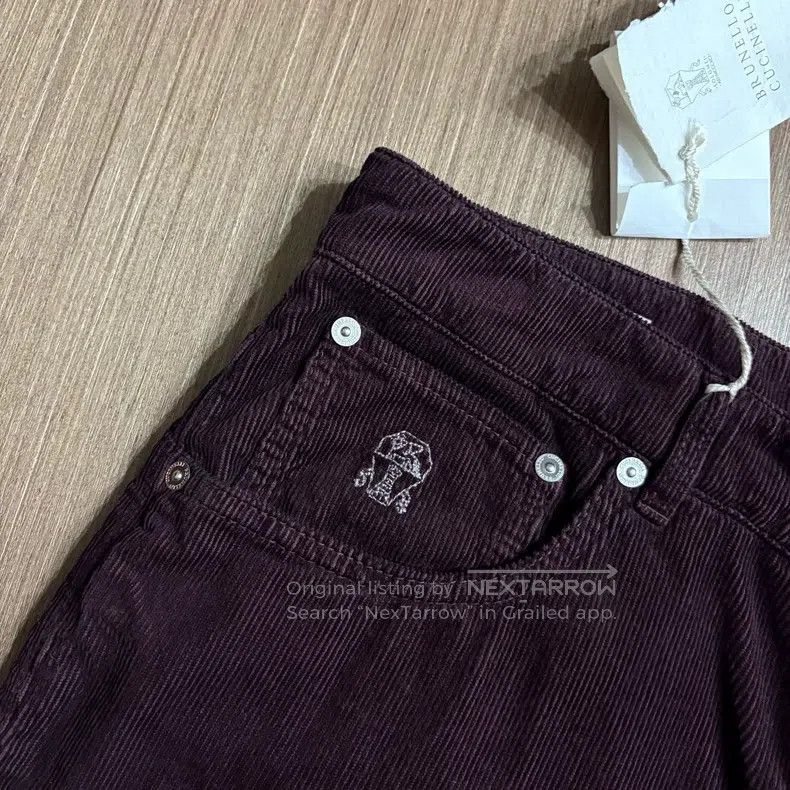 Brunello Cucinelli Brunello Cucinelli Corduroy Casual Pants Size US 30 / EU 46 - 3 Thumbnail