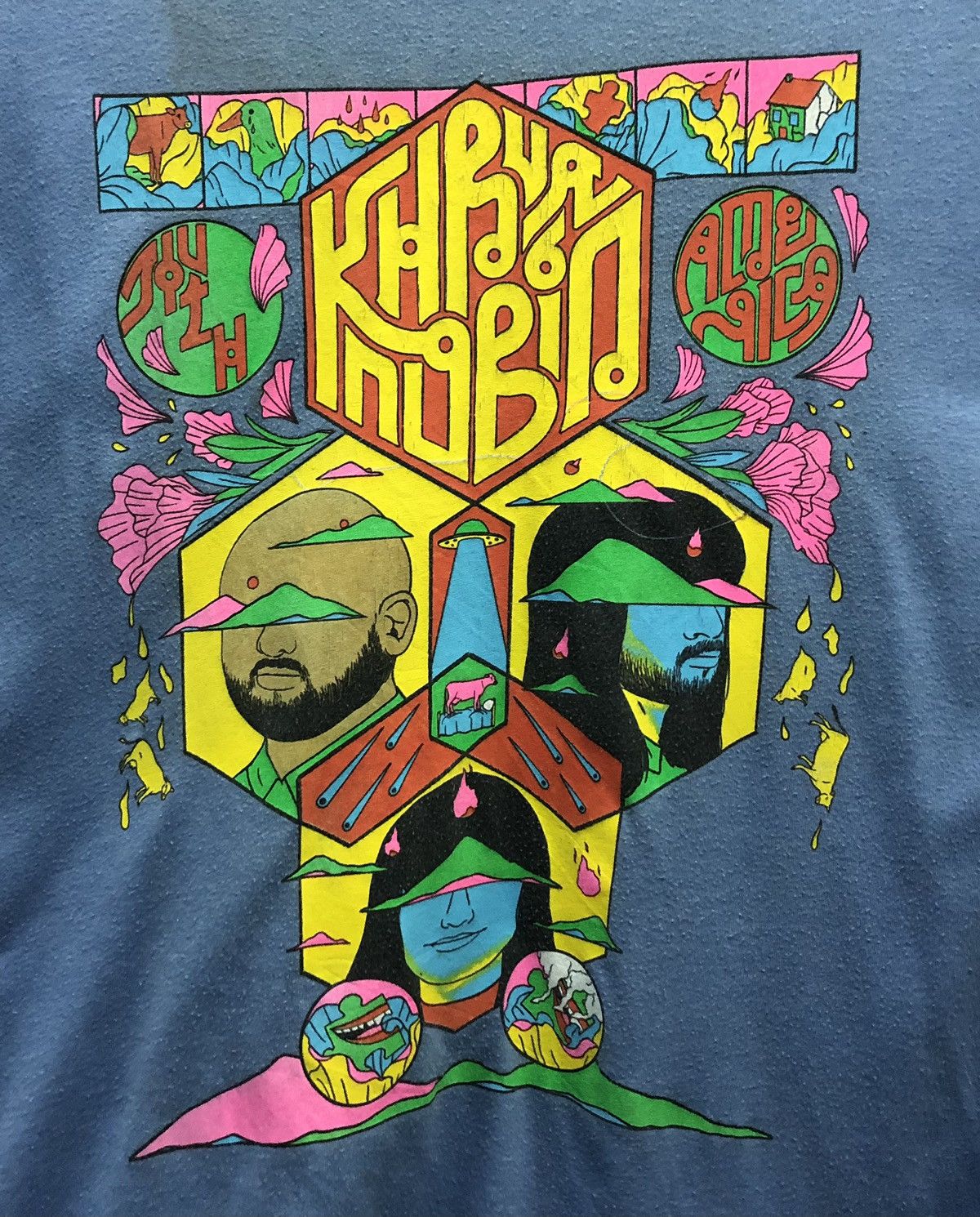 Band Tees vintage Band Khruangbin South America Tour T-Shirt Size US M / EU 48-50 / 2 - 3 Thumbnail