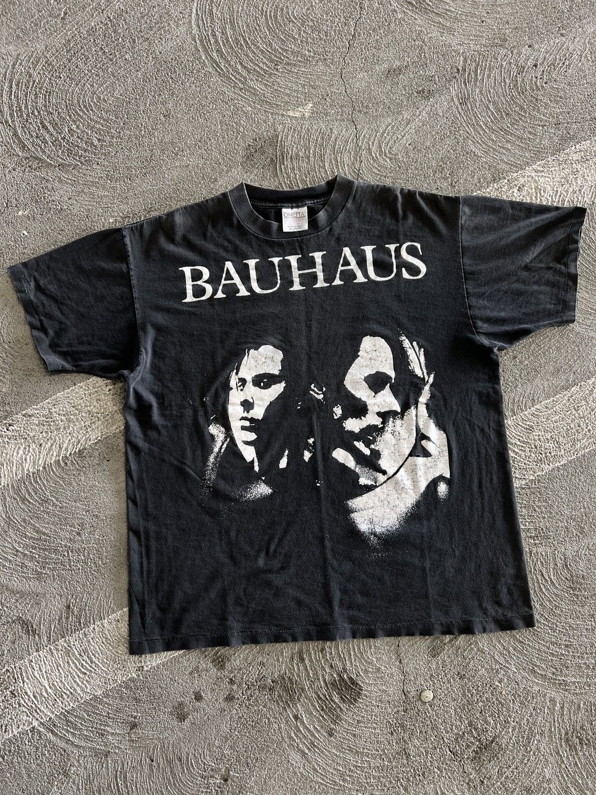Band Tees Vintage 80's Bauhaus Peter Murphy tee Size US XL / EU 56 / 4 - 1 Thumbnail