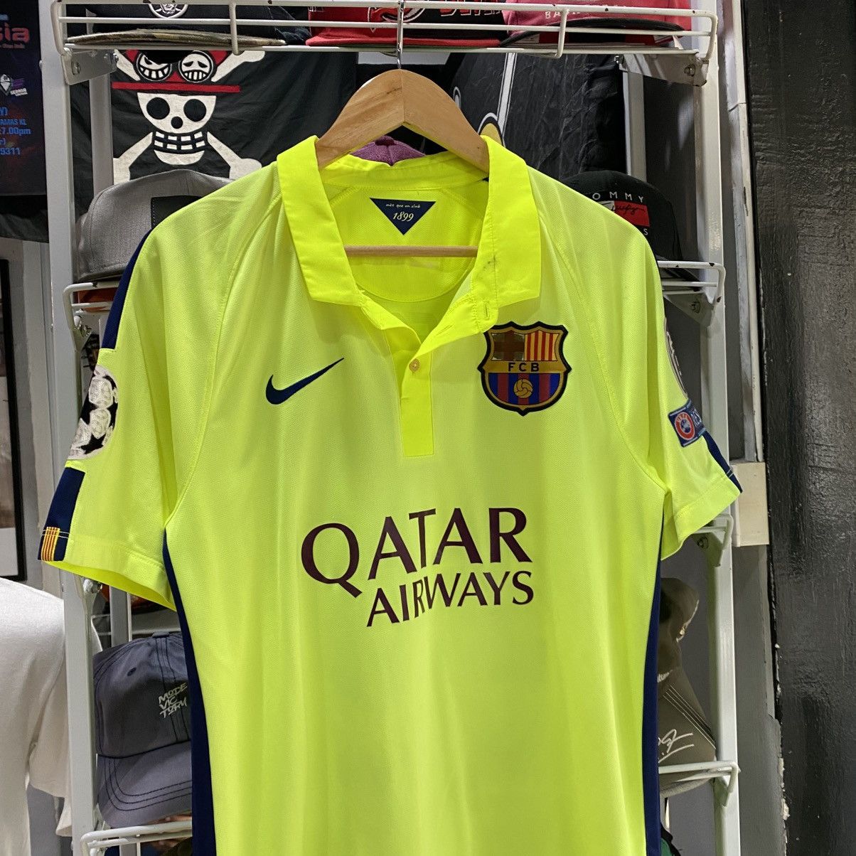 Nike × Vintage BARCELONA 2014/2015 THIRD SHIRT JERSEY NIKE Size US M / EU 48-50 / 2 - 3 Thumbnail