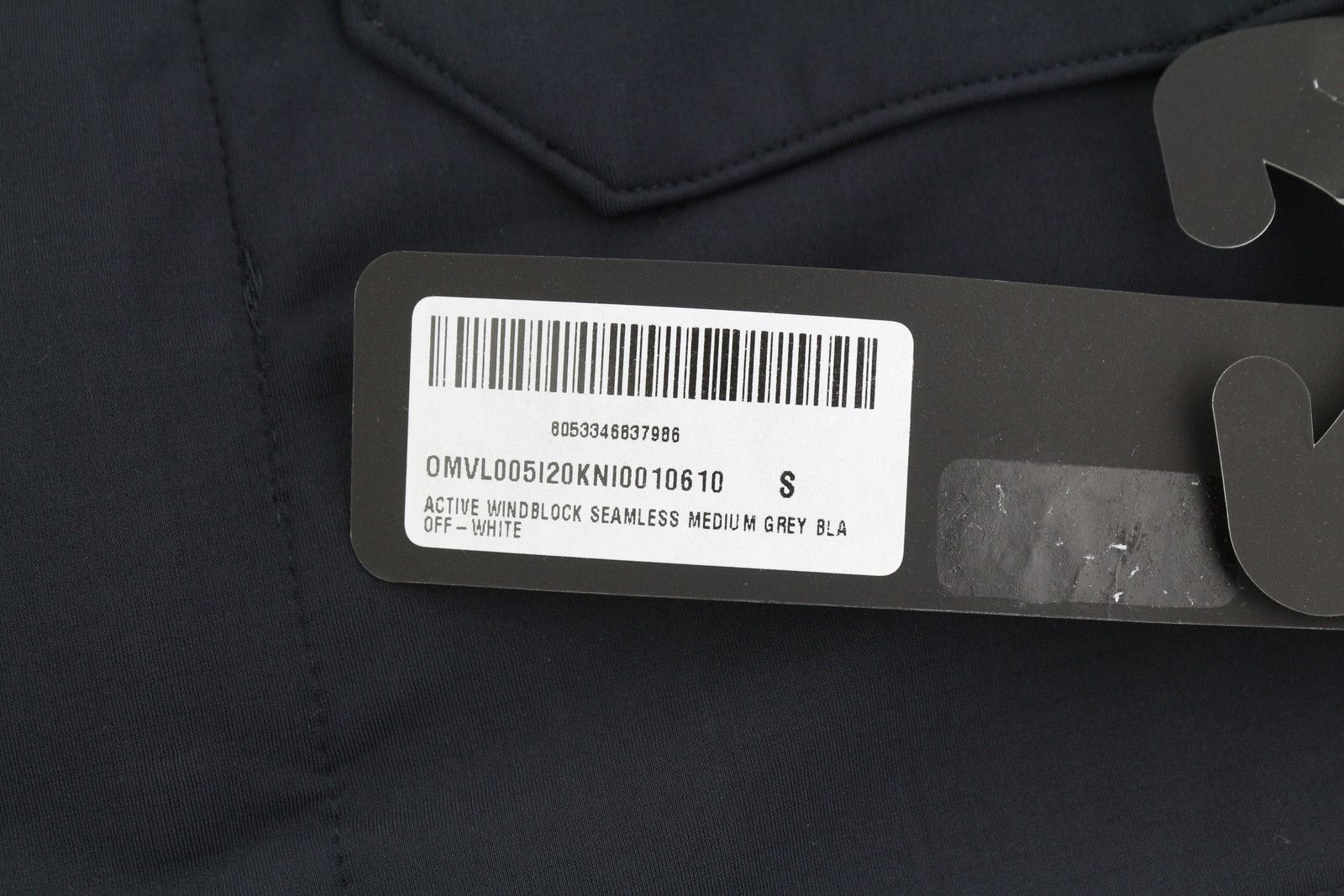 Off-White Windblock Seamless S Dark Grey Lightweight 86713 Size US S / EU 44-46 / 1 - 7 Thumbnail