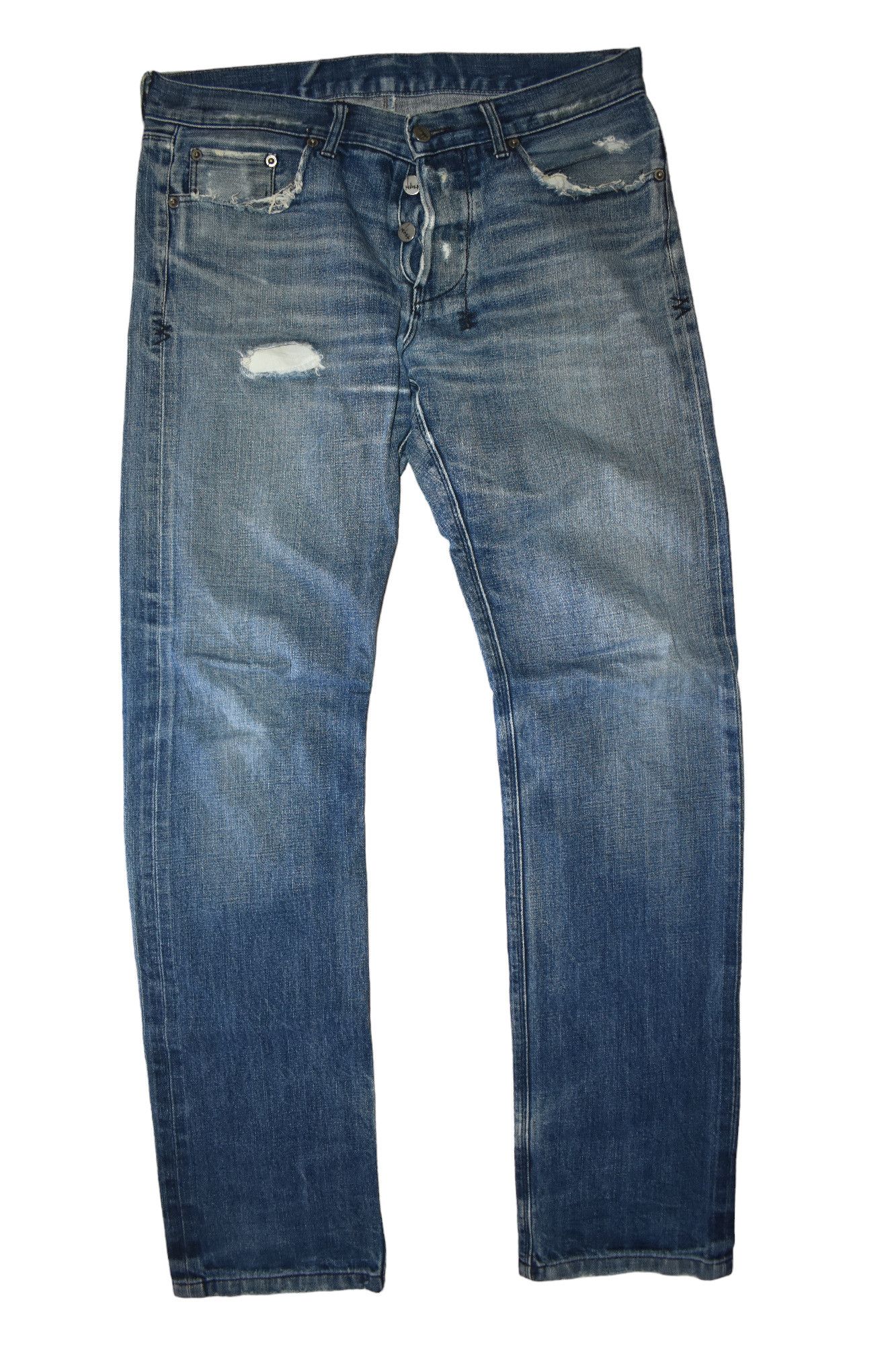 Japanese Brand × Ksubi Ksubi Jeans Distress Chitch Slim Tapered Size 34 Size US 34 / EU 50 - 1 Thumbnail