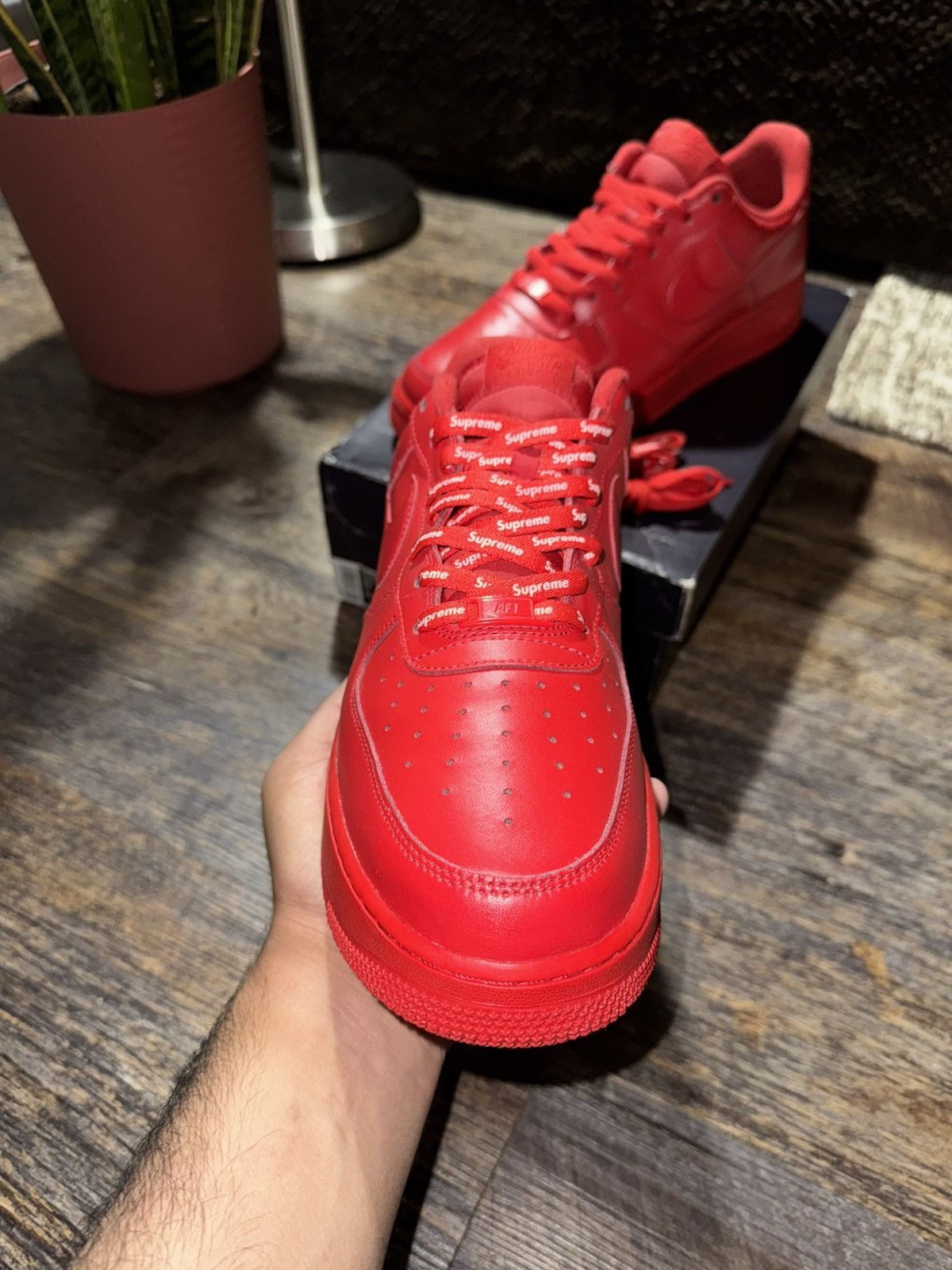 Nike Nike Air Force 1 Low 07 LV8 1 – Size 13 OG Box/Supreme Laces Size US 13 / EU 46 - 4 Thumbnail