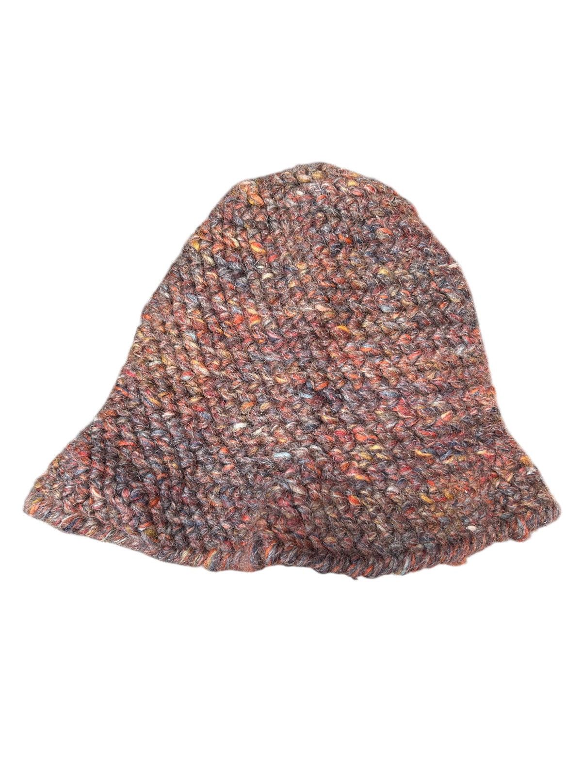 Kapital Crochet Knitted Handmade Hairy Beanie Hats Size ONE SIZE - 1 Thumbnail