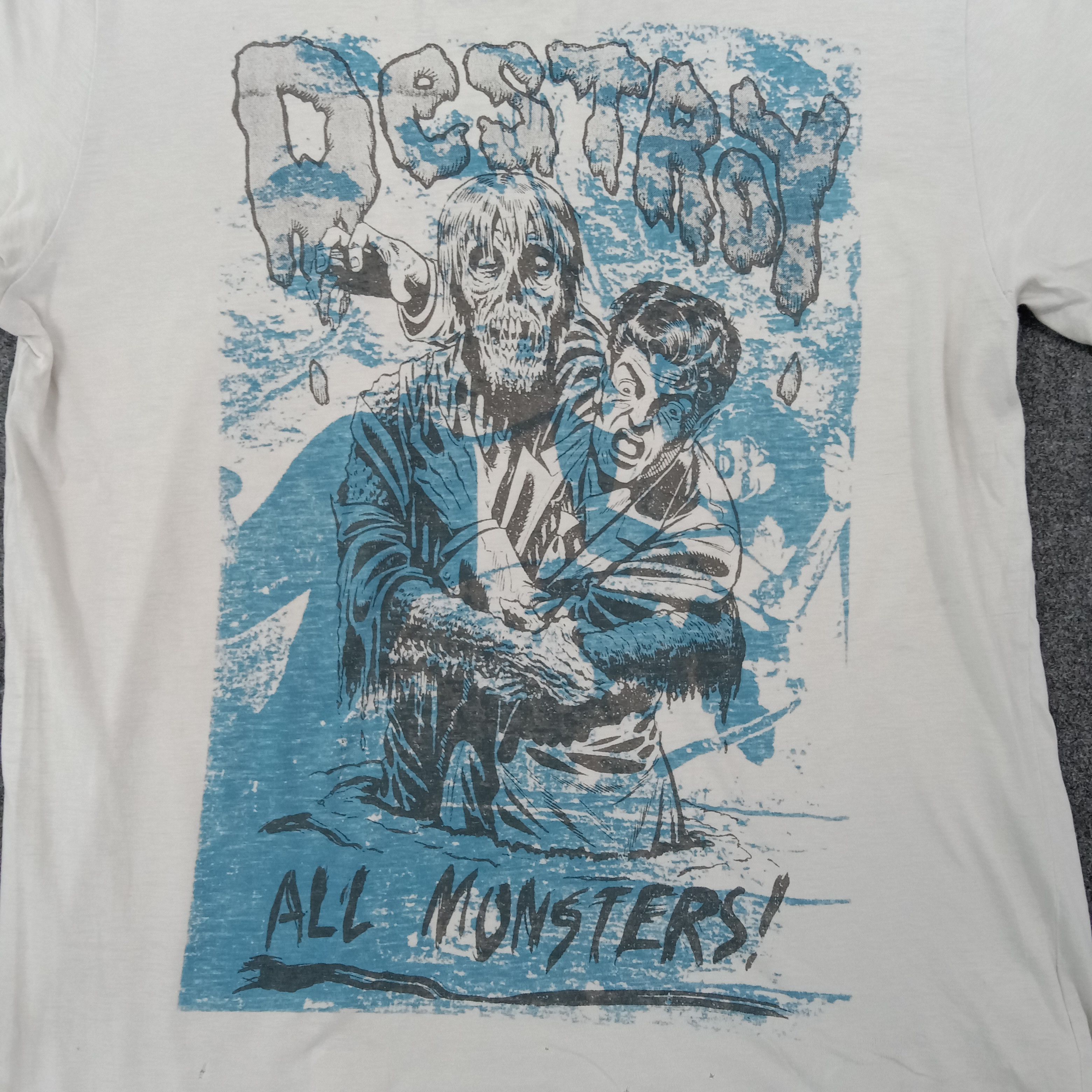 Hysteric Glamour Hysteric Glamour Japan Destroy All Monsters Tshirt C267N73 Size US S / EU 44-46 / 1 - 2 Thumbnail