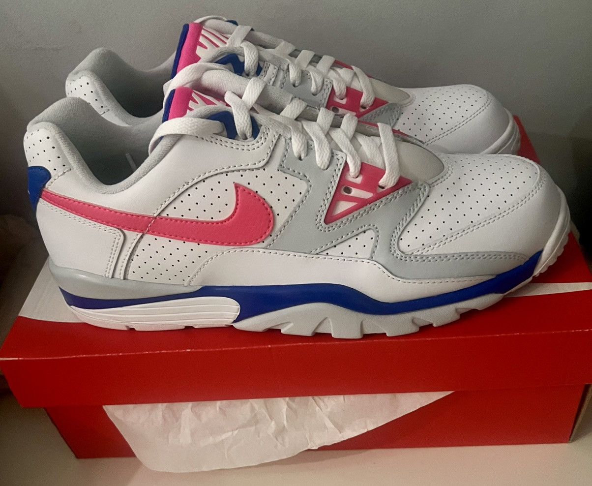 Nike Authentic Nike Air Cross Trainer 3 low hyper pink racer blue Size US 10.5 / EU 43-44 - 1 Thumbnail
