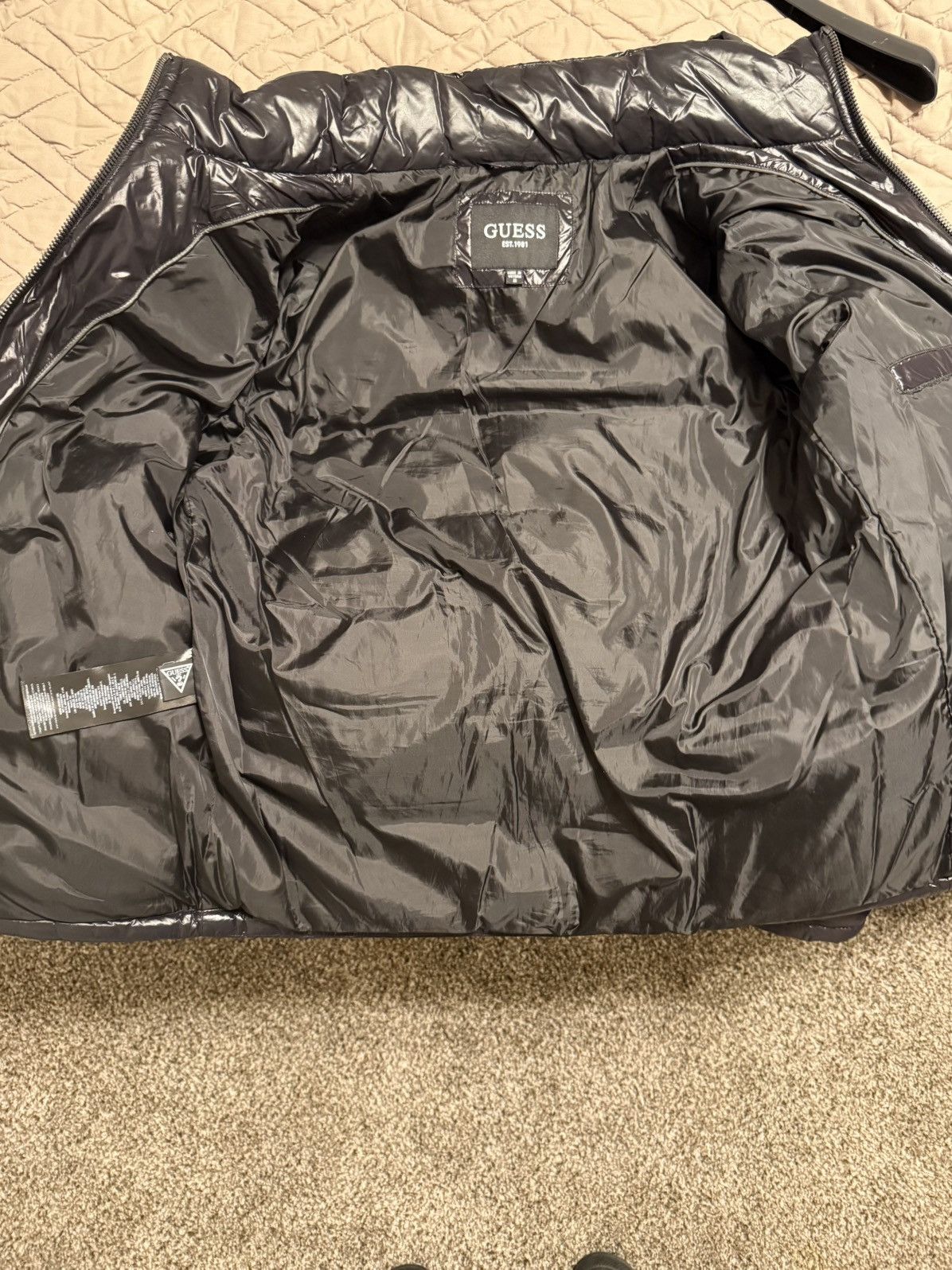 Guess Black Guess Puffer coat Size US M / EU 48-50 / 2 - 3 Thumbnail