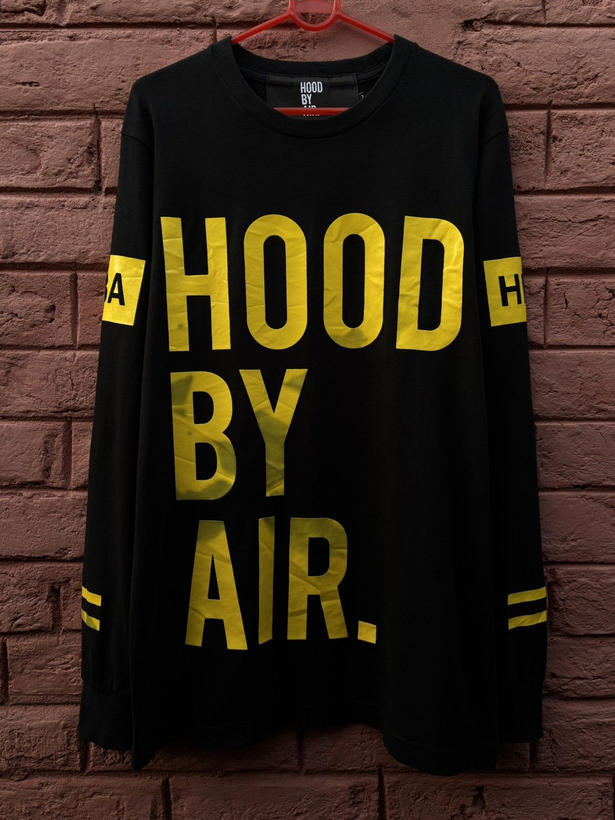 Hood By Air HBA Long Sleeve Skeleton Zipper Tee | Grailed