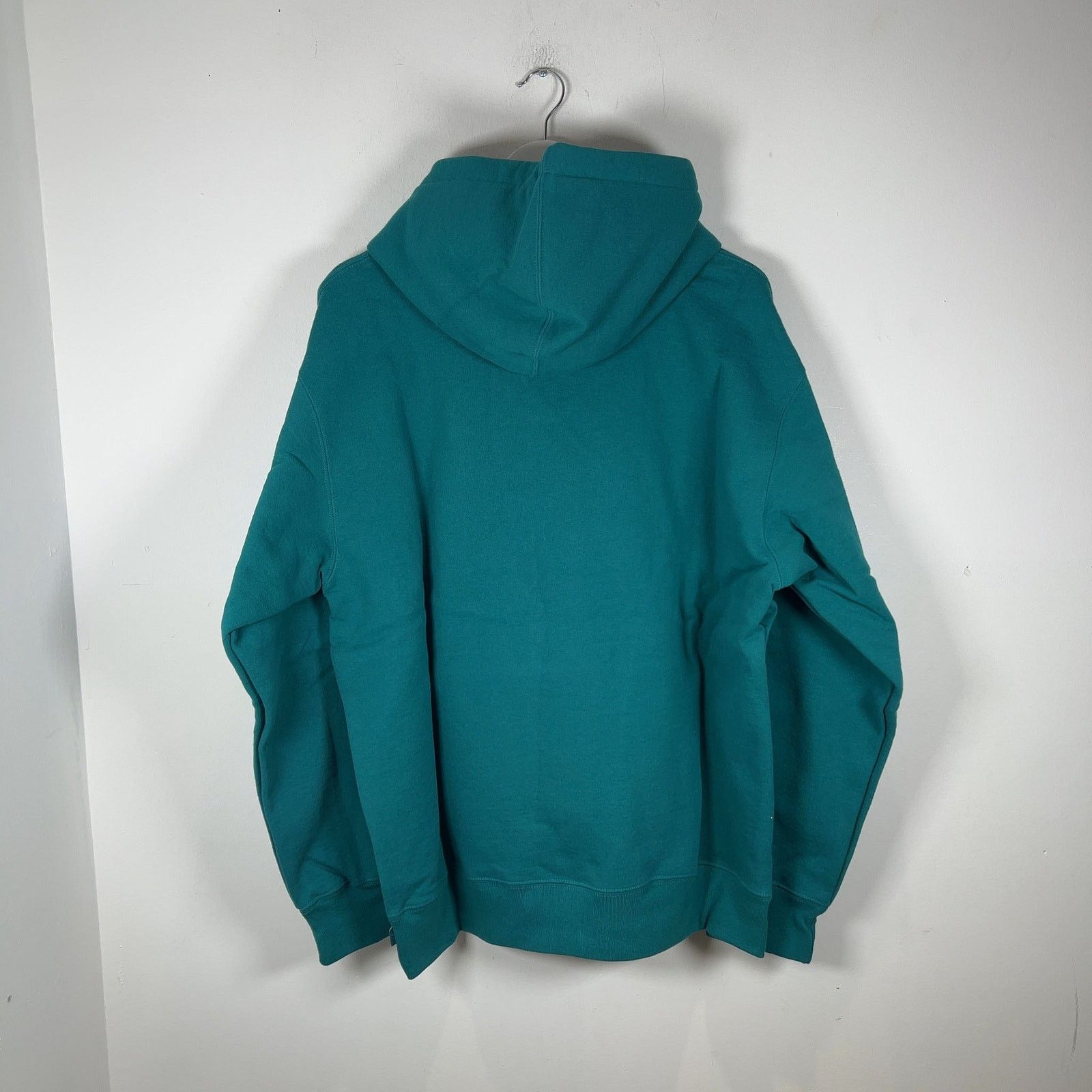 Supreme Supreme Enamel Small Box Logo Teal Hoodie Size US L / EU 52-54 / 3 - 3 Thumbnail