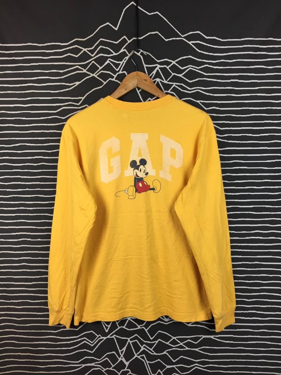 Mickey Mouse GAP x Disney Mickey Mouse Long Sleeve Pocket Tee Size US S / EU 44-46 / 1 - 2 Thumbnail