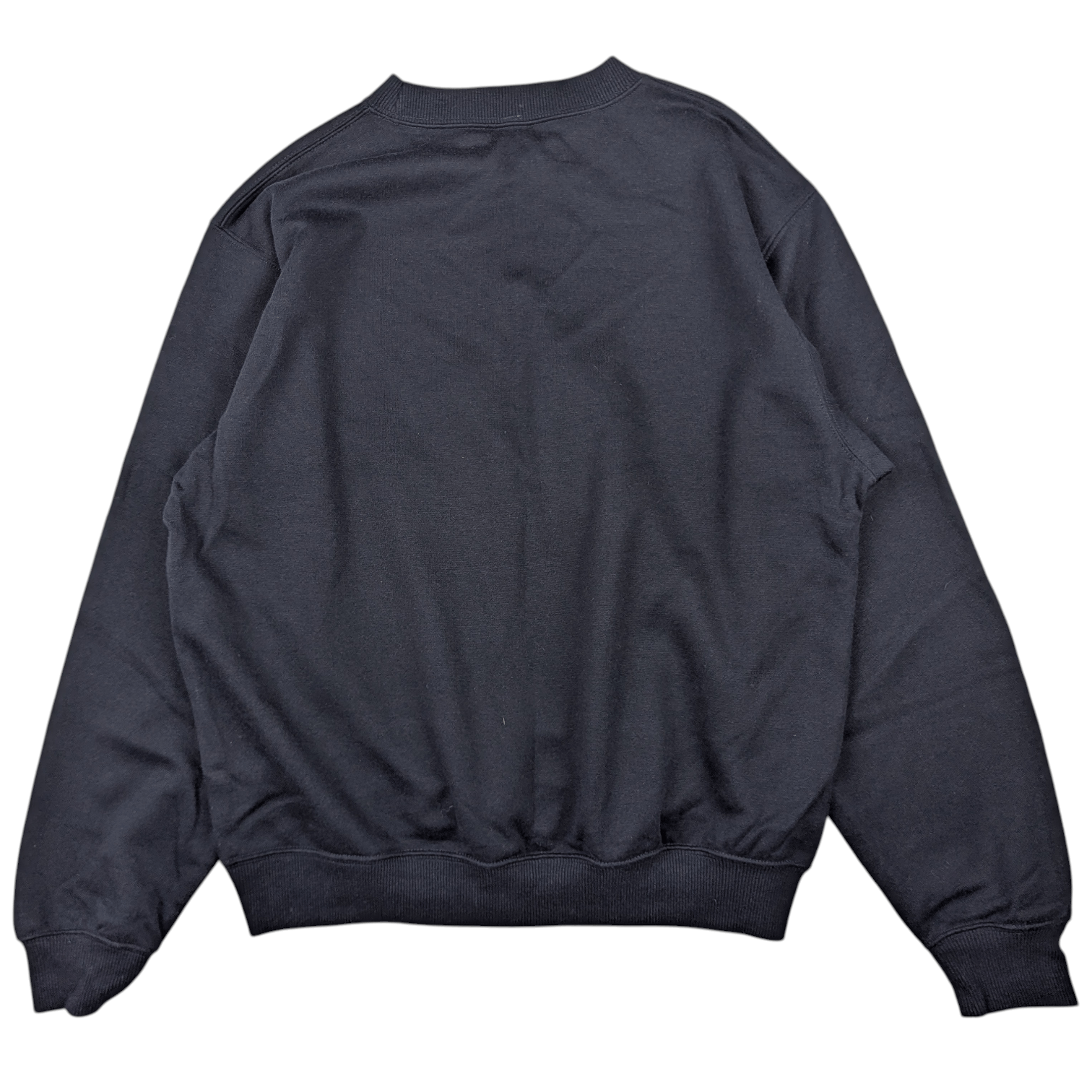 Uniqlo Vintage 90's UNIQLO Dark Blue Plain Sweatshirts Jumper Size US M / EU 48-50 / 2 - 7 Thumbnail