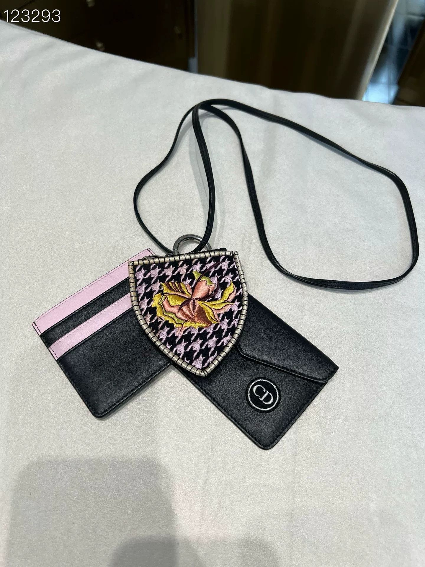 Dior Dior Lanyard Three-in-One Card Holder Size ONE SIZE - 1 Thumbnail