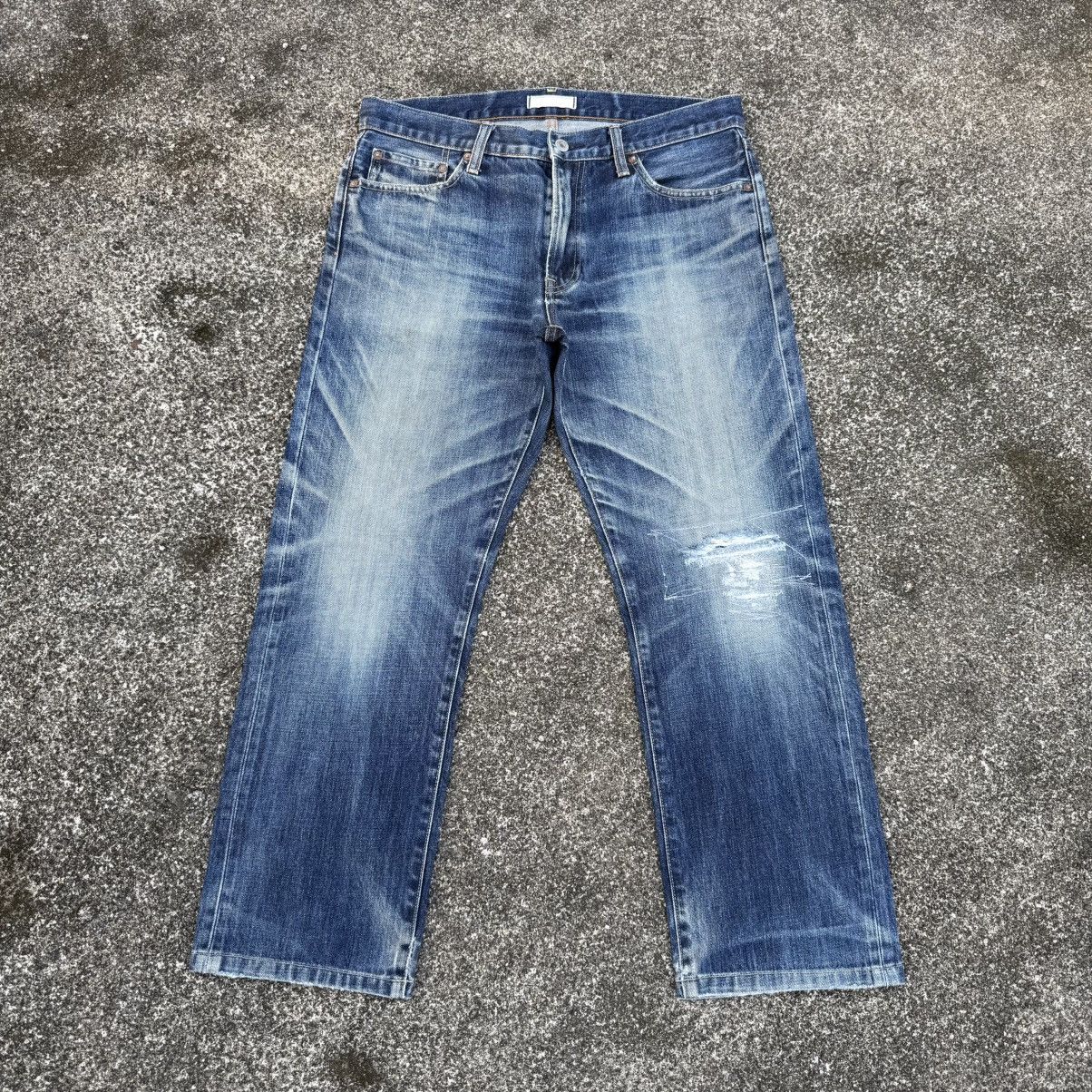 Japanese Brand W33 VINTAGE JAPANESE DENIM FADED JEAN PANTS Size US 33 - 1 Thumbnail