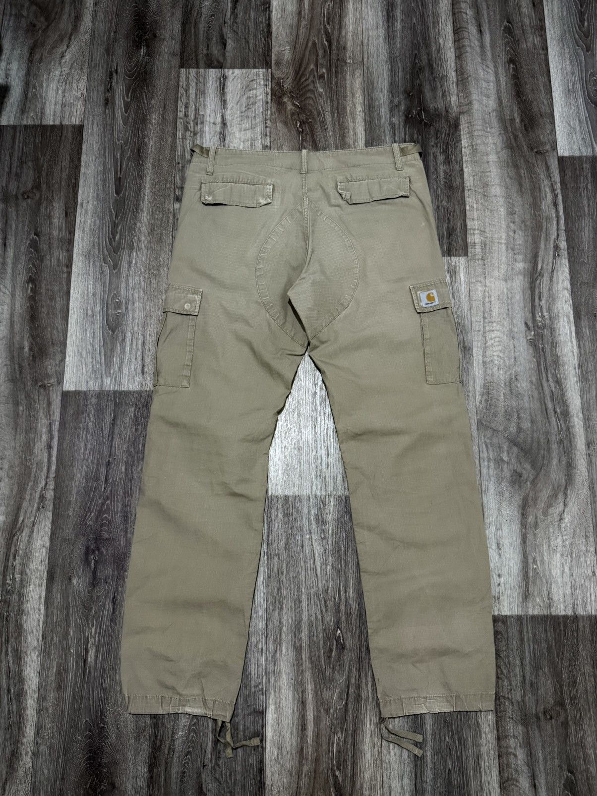 Carhartt CARHARTT MILITARY CARGO PANTS MEN’S ARMY CLASSIC DISTRESSED Size US 34 / EU 50 - 14 Thumbnail