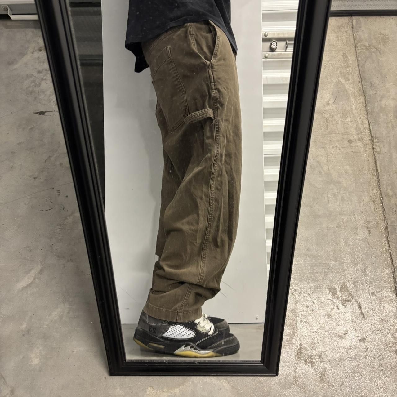 Vintage Crazy Vintage Y2K/2000s Brown Streetwear Carpenter Pants! 32x28 Size US 32 / EU 48 - 2 Thumbnail