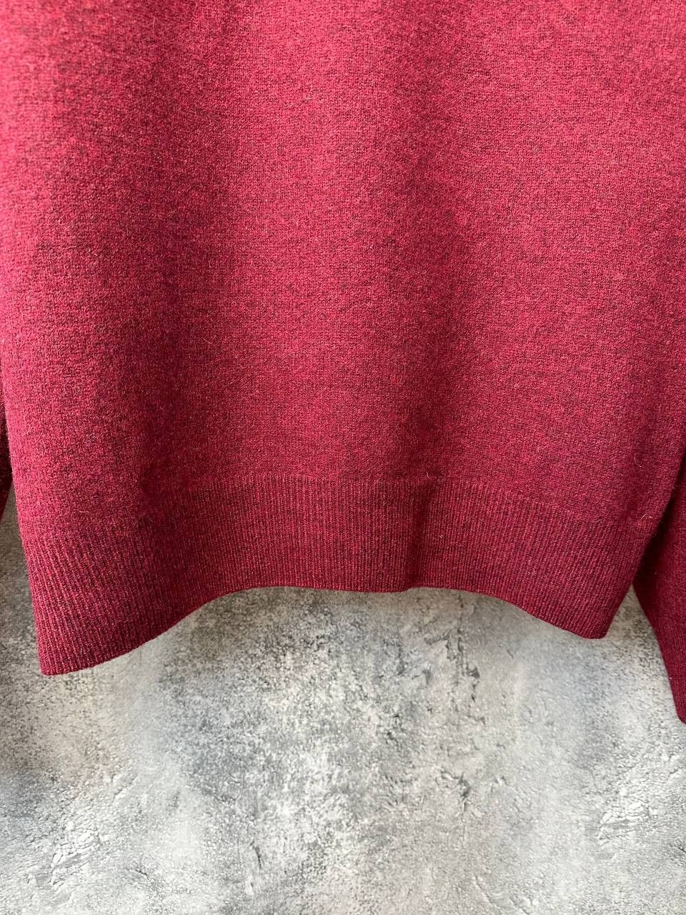 Gant GANT Lambswool Sweater Vintage Crew Neck Burgundy Size US XL / EU 56 / 4 - 8 Thumbnail