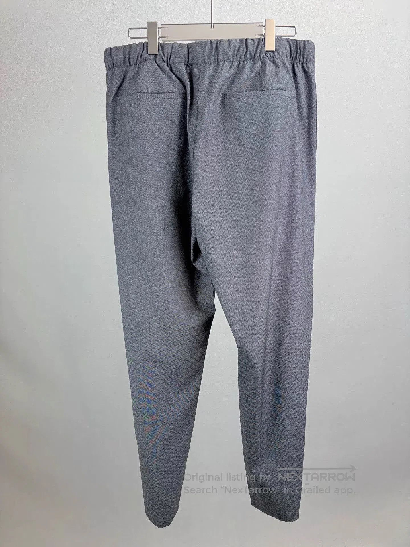 Louis Vuitton Gray Casual Pants with Belt - Size 30. Size US 30 / EU 46 - 2 Thumbnail