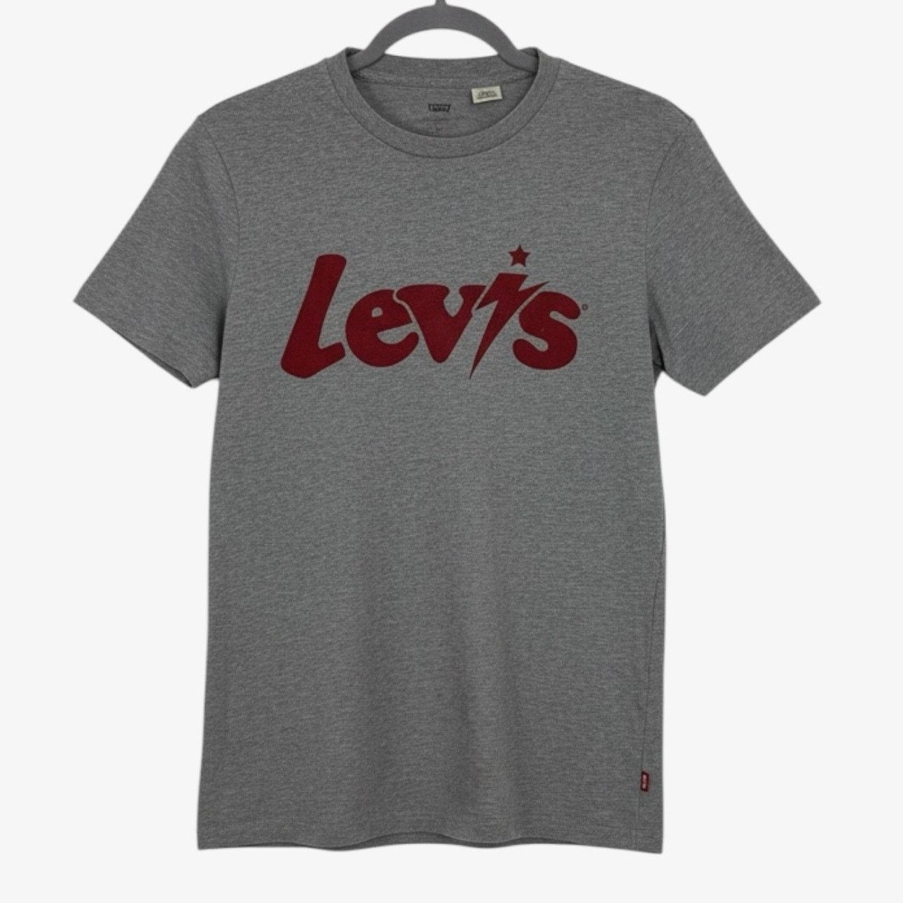 Levi's Levi's Grey & Red Short Sleeve Logo Graphic Tee Size S / US 4 / IT 40 - 1 Thumbnail