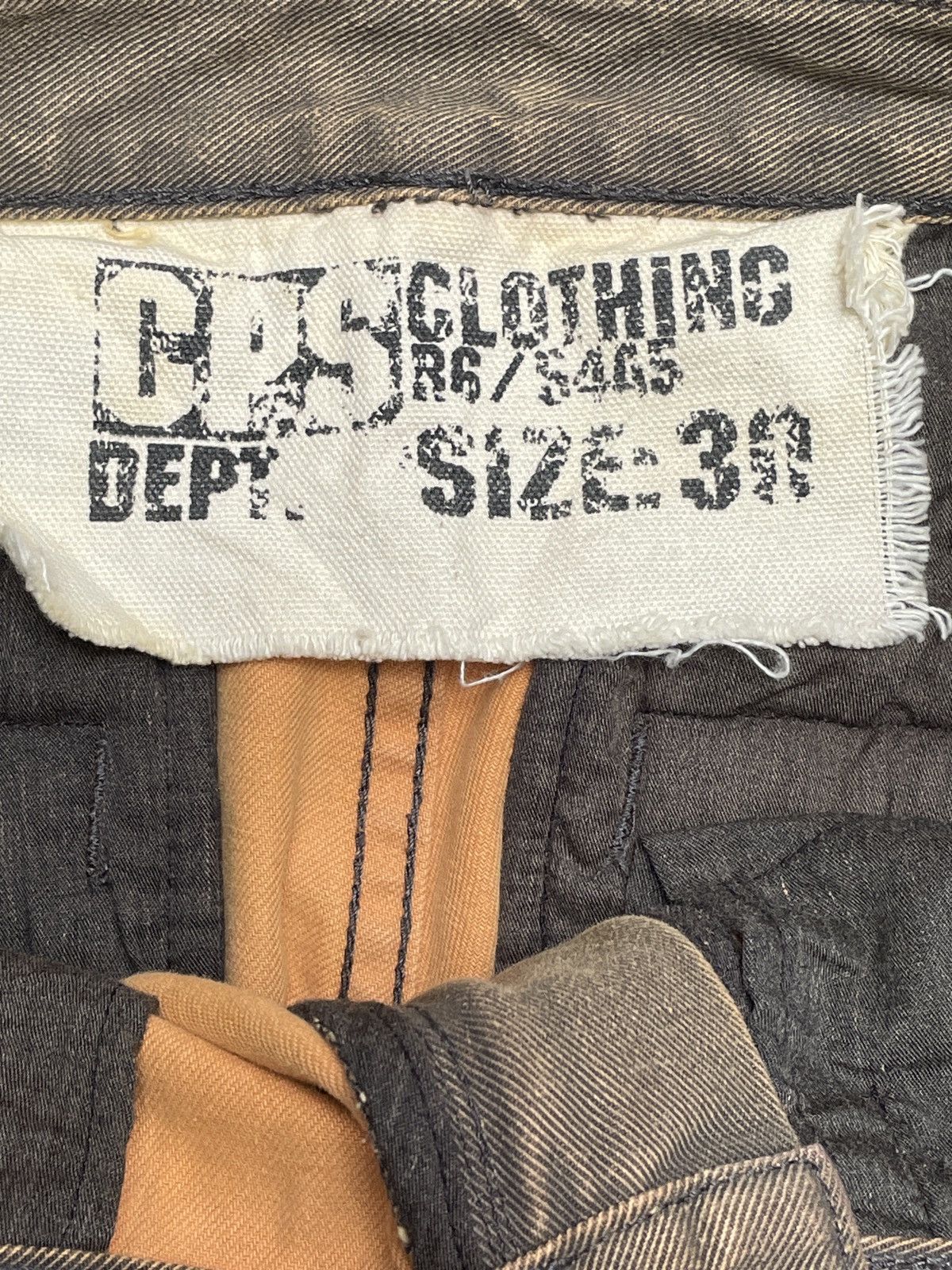 If Six Was Nine Rare Design Vintage Japanese Brand CPS Jeans 1990s Size US 30 / EU 46 - 7 Thumbnail