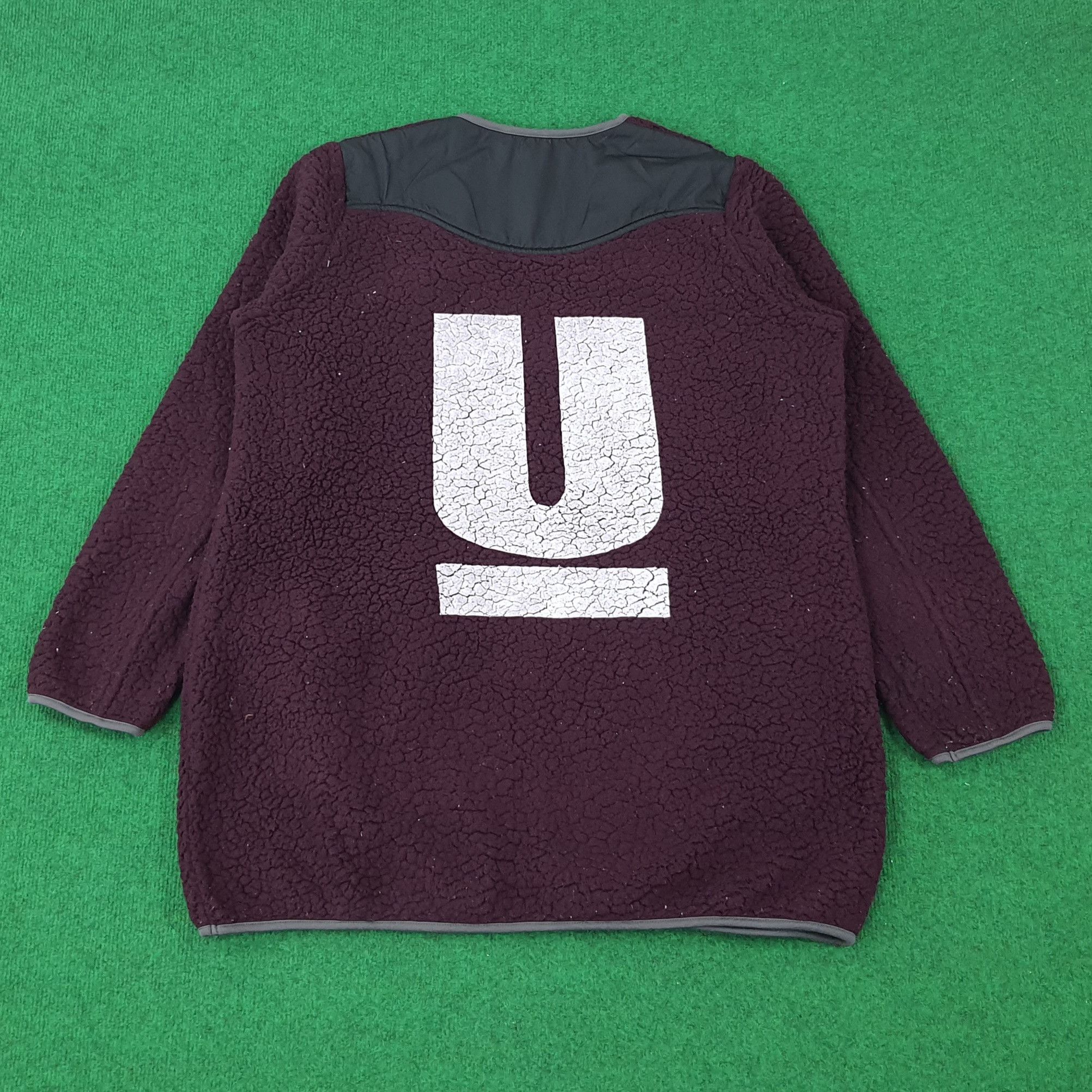 Japanese Brand × Vintage Vintage UU Uniqlo Undercover Custom Logo Fleece Jacket Size US L / EU 52-54 / 3 - 1 Thumbnail