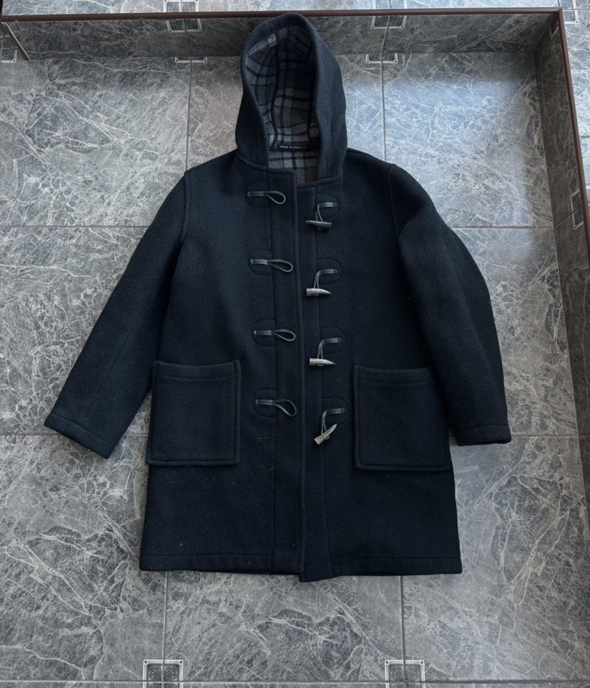 Other London Tradition Wool Duffle Coat Grey England Size M Size US M / EU 48-50 / 2 - 1 Thumbnail