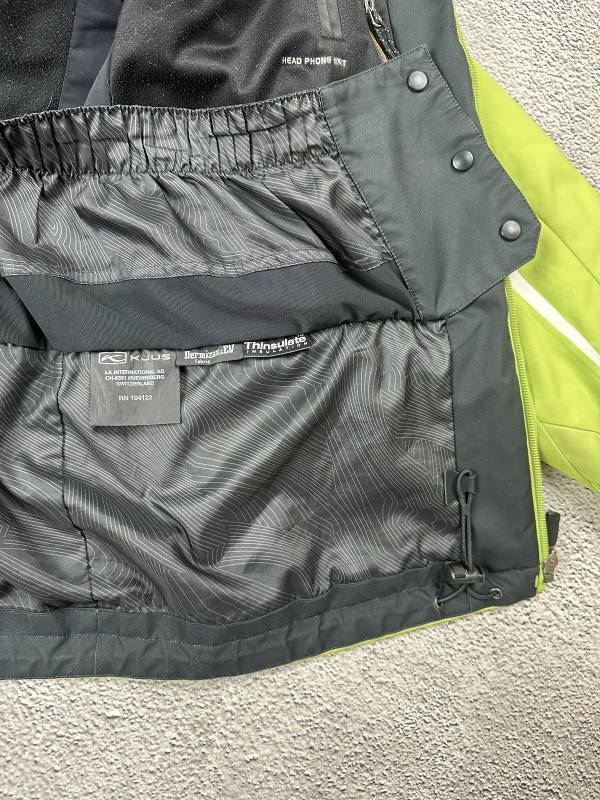 KJUS Kjus Ski Jacket Storm Hood Rain Coat Outdoor Gorpcore Style Size US L / EU 52-54 / 3 - 14 Thumbnail