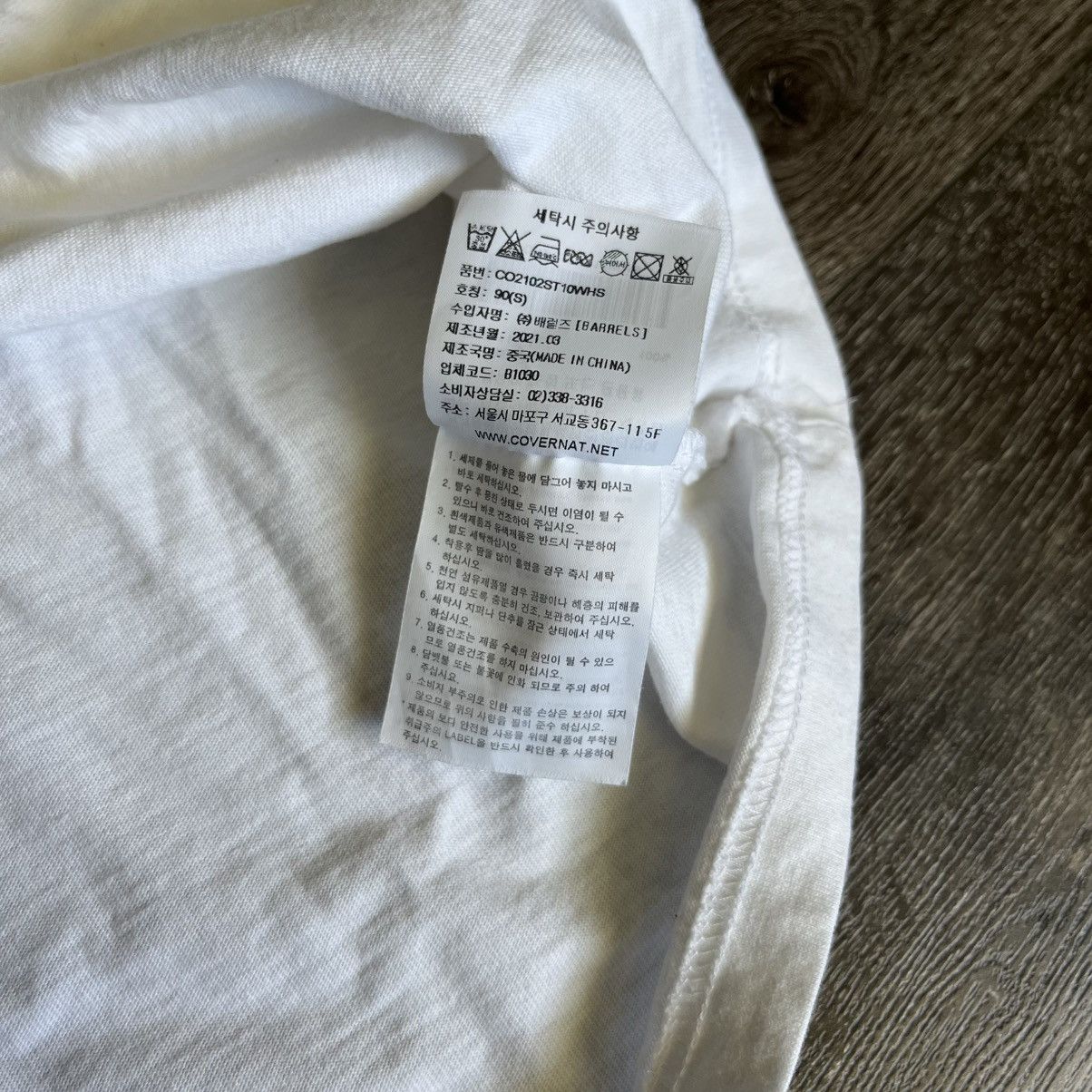 COVERNAT Covernat Authentic Varsity Arch Logo Graphic Tee Shirt White Size US S / EU 44-46 / 1 - 7 Thumbnail