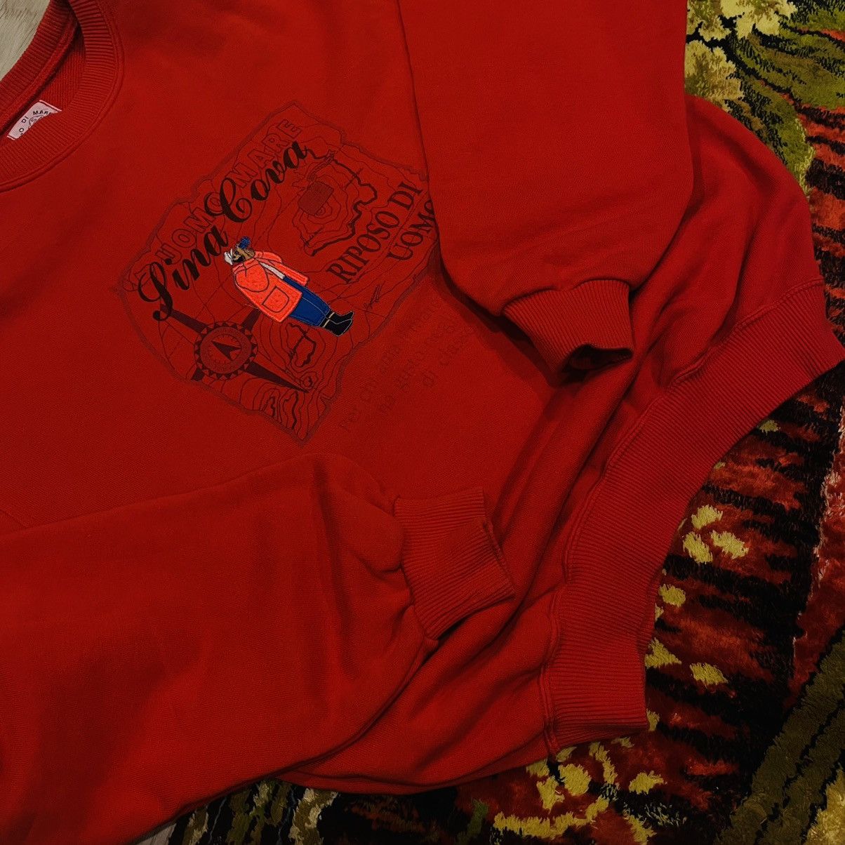 Vintage Vintage Lupo De Mare Boxy Fit Sweatshirt… Size US M / EU 48-50 / 2 - 5 Thumbnail