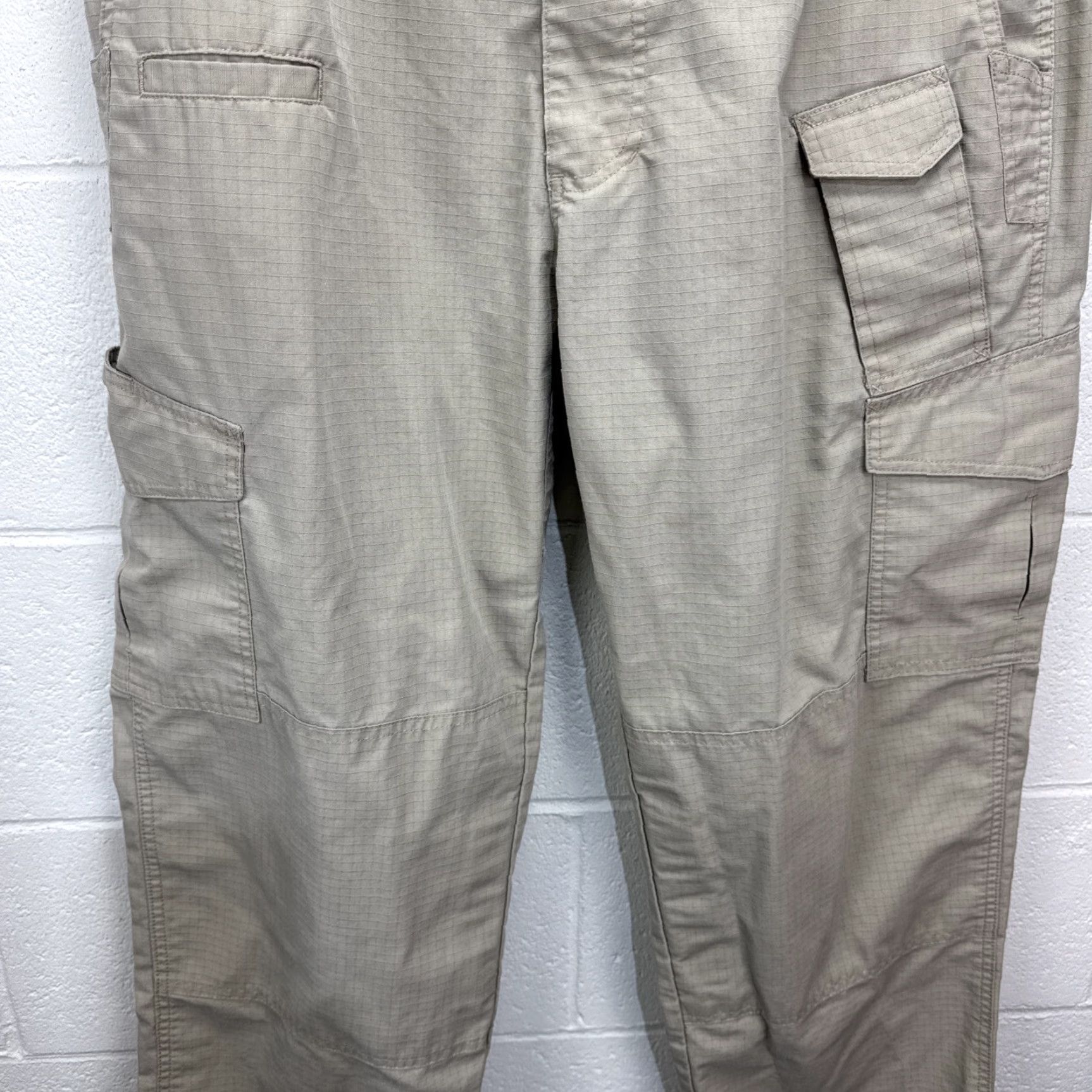 Vintage CQR Pants Men Size 38x34 Beige Tactical Cargo Ripstop Water-Resistant Outdoor Mens Size US 38 / EU 54 - 5 Thumbnail