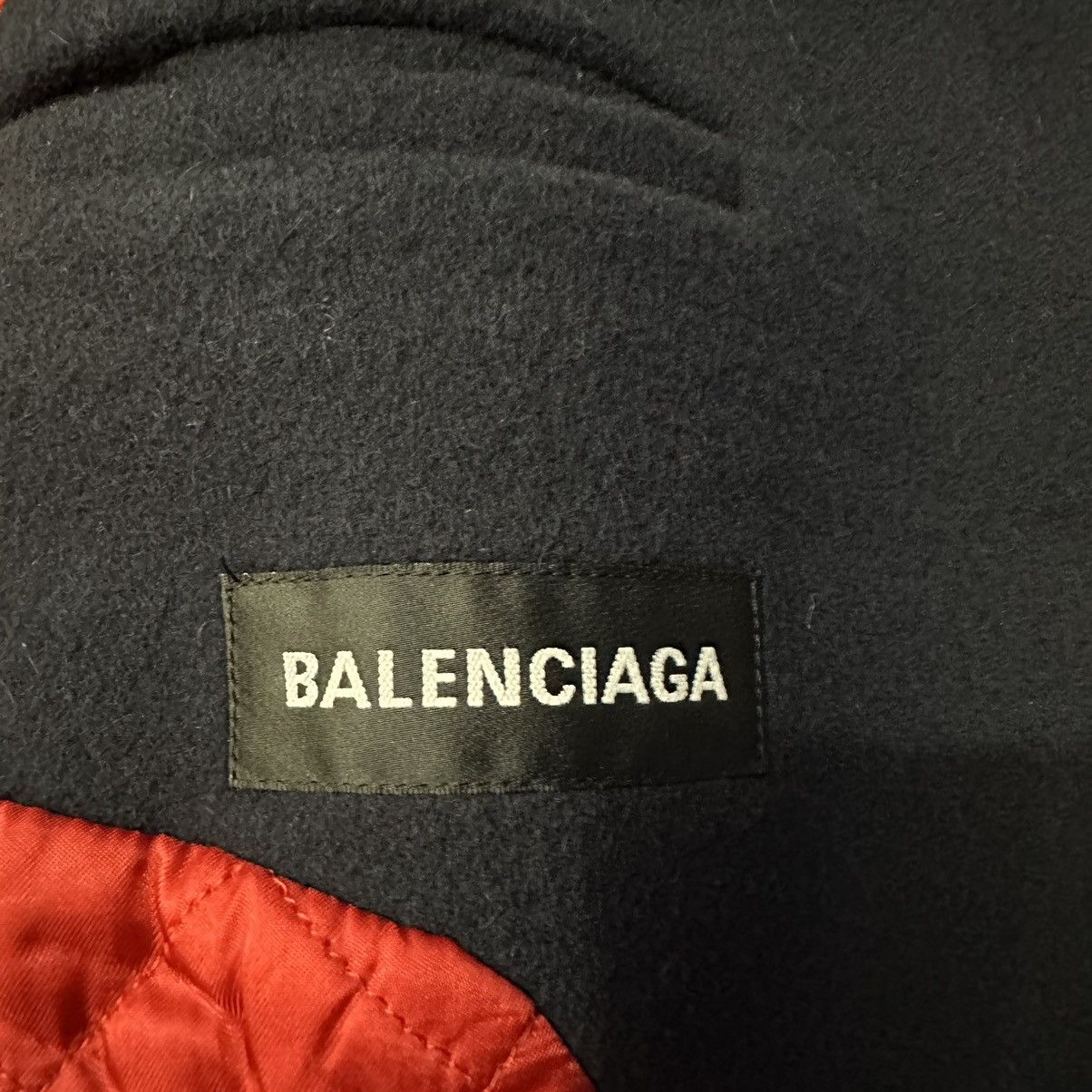 Balenciaga Balenciaga F/W 2019 Steriod shoulder Peacoat jacket Size US S / EU 44-46 / 1 - 10 Thumbnail