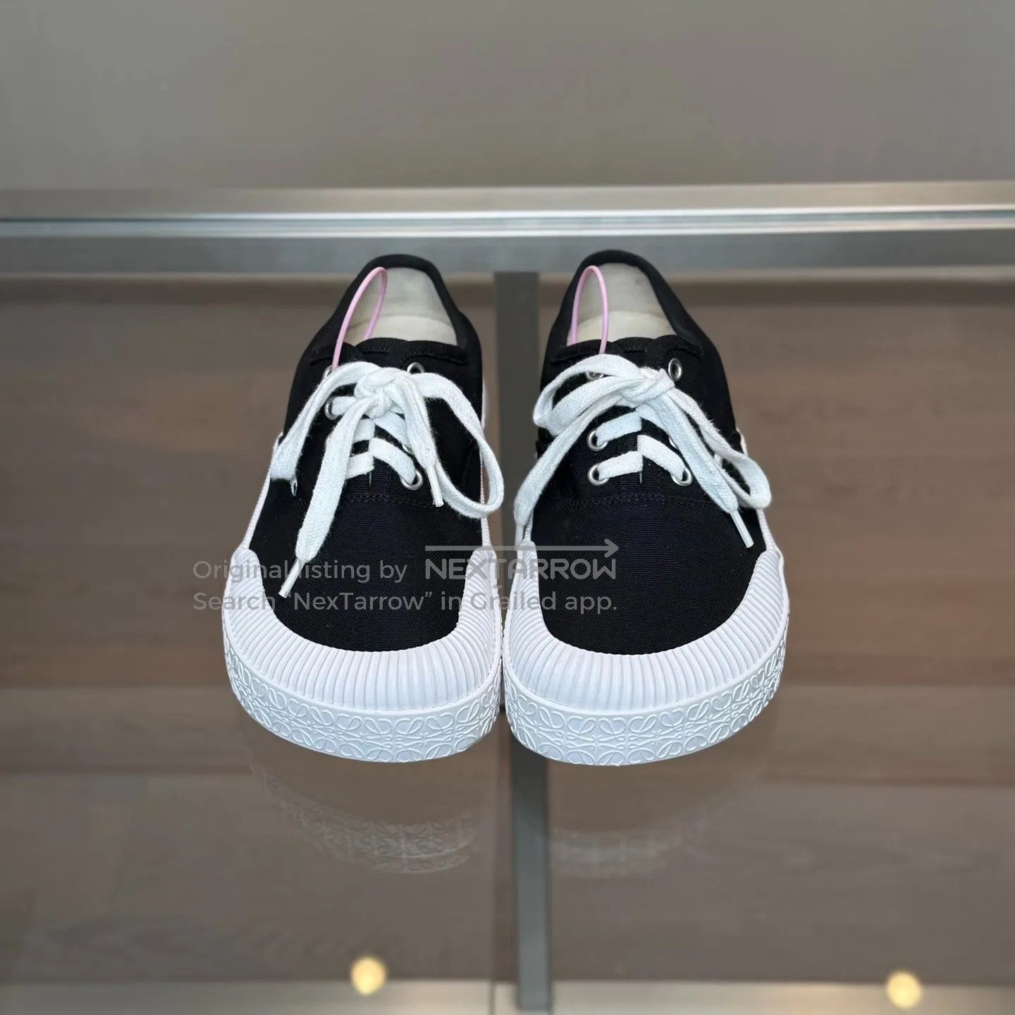 Loewe Loewe erra Vulca Black and white Panda Big Head shoes| Size US 6.5 / IT 36.5 - 2 Thumbnail