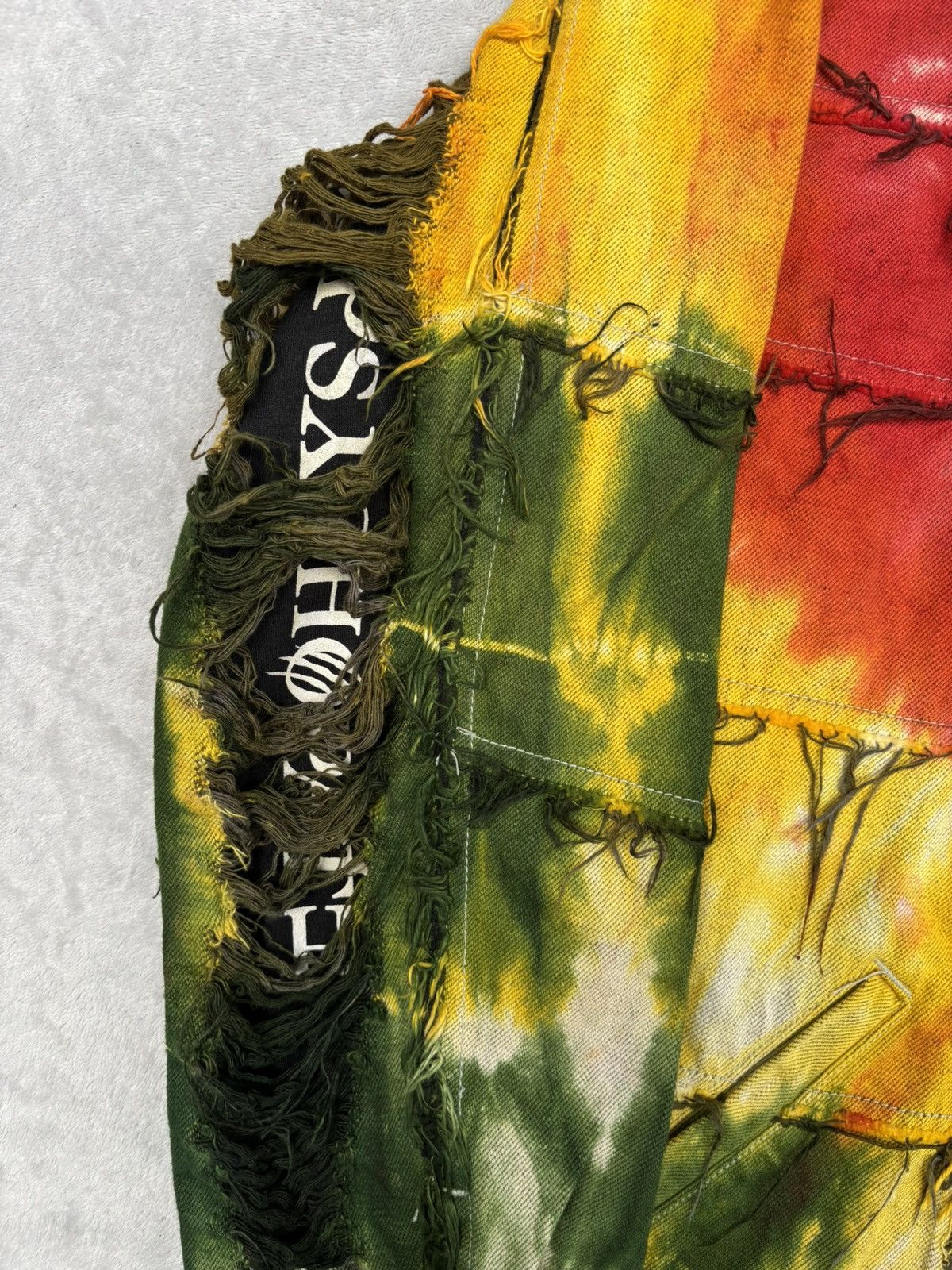 NEXUSVII Rare NexusVII x Psychopath Deconstructed Denim Jacket Size US XL / EU 56 / 4 - 5 Thumbnail