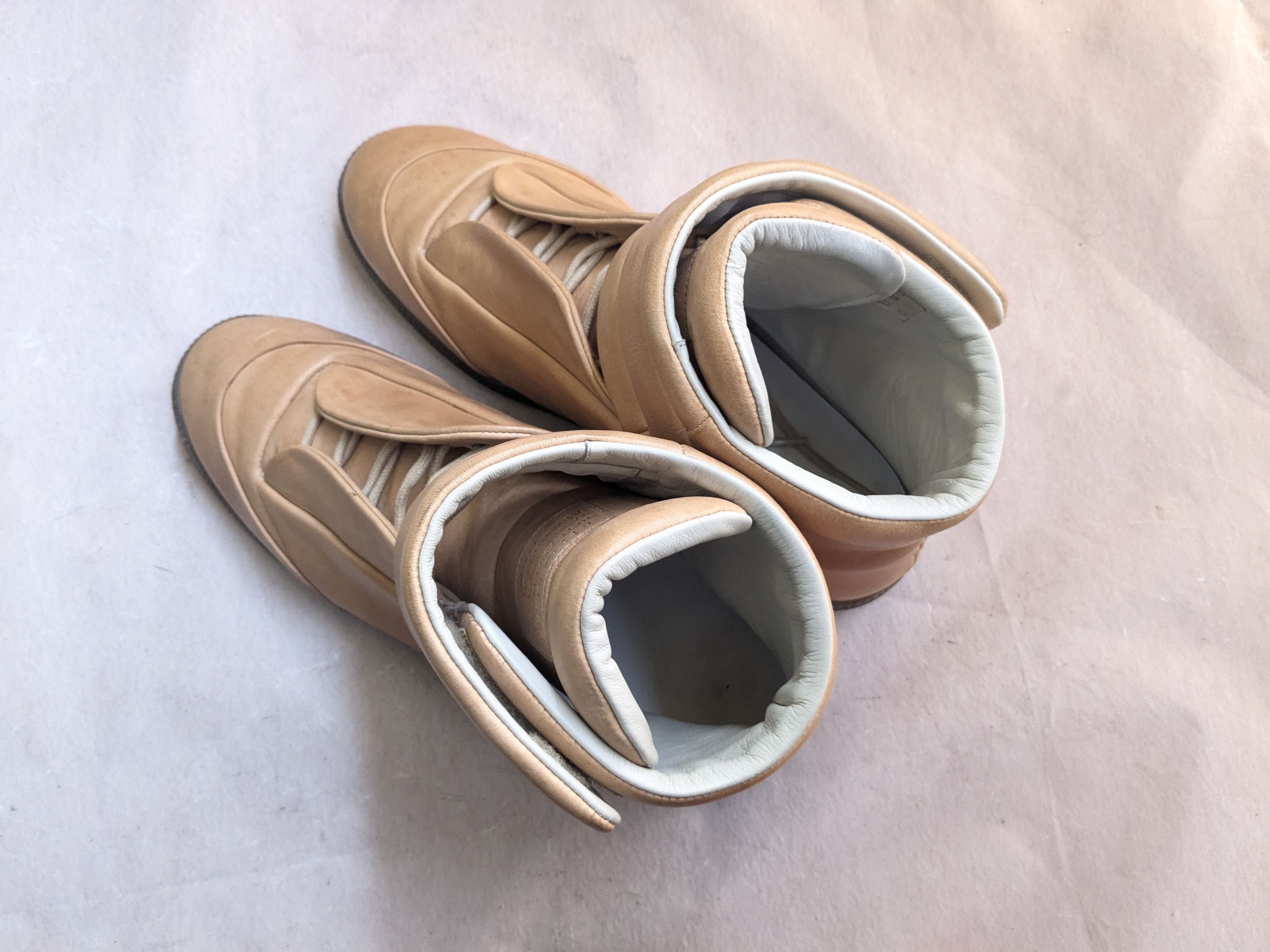 Maison Margiela Maison Margiela Future Tan Brown Leather 14 47 Italy High Size US 14 / EU 47 - 15 Thumbnail