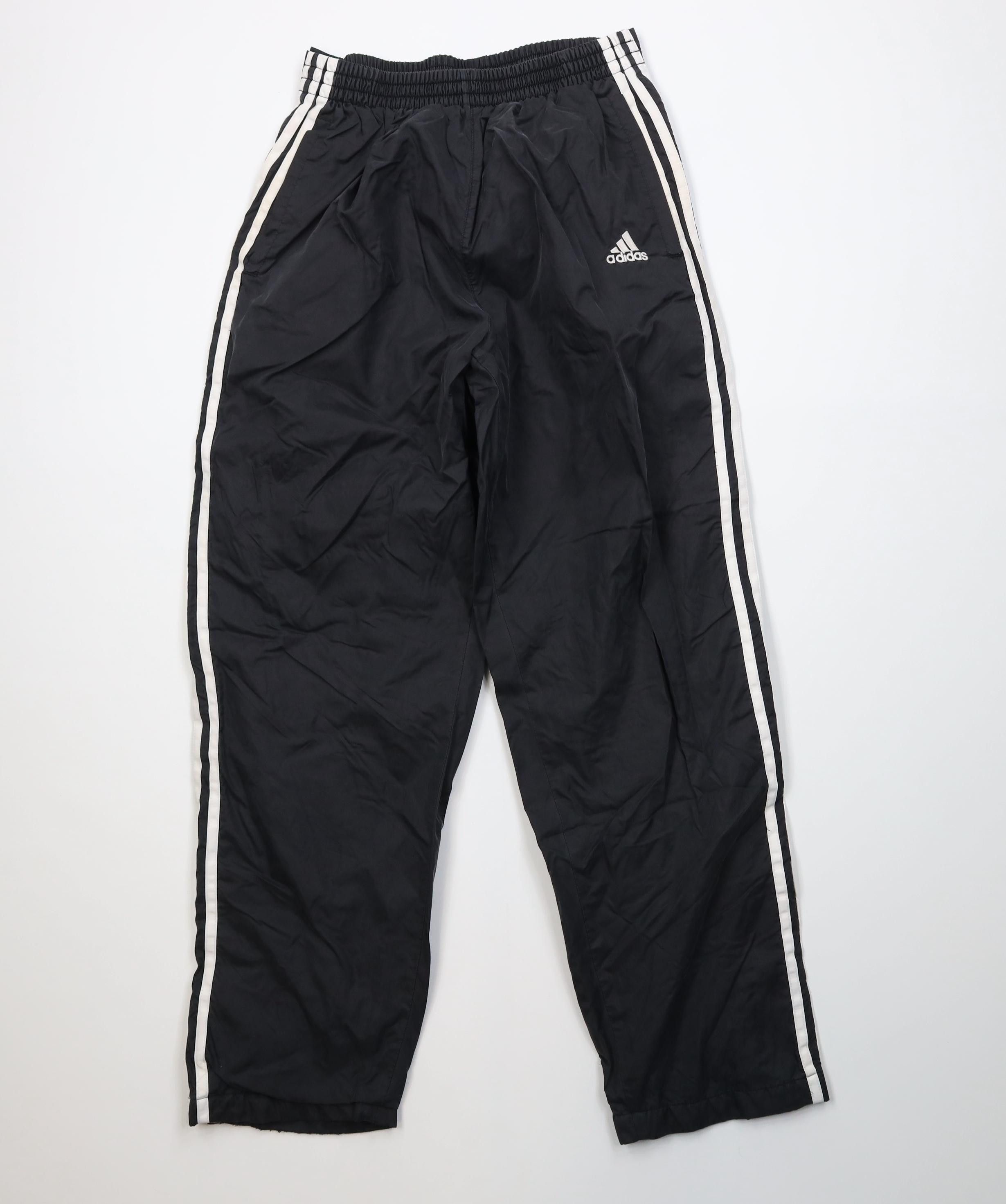 Adidas Vintage Y2K 2001 Adidas Tearaway Windbreaker Pants Black Size US 34 / EU 50 - 1 Thumbnail