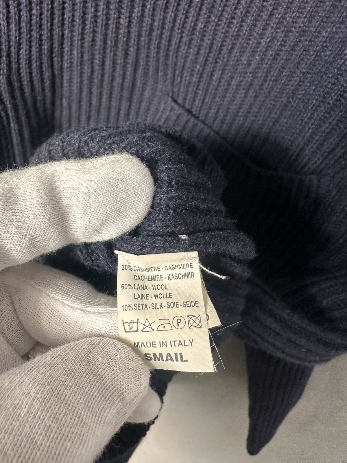 Brunello Cucinelli Brunello Cucinelli Cashmere Wool Silk Half Zip Sweater Italy Size US S / EU 44-46 / 1 - 9 Thumbnail