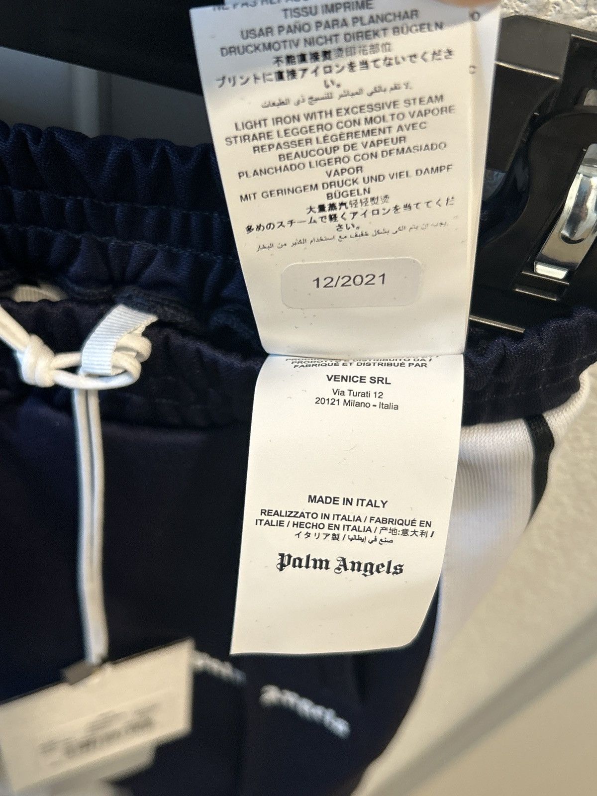 Palm Angels Palm Angels Kids Navy Track Pants Size 10 New!! Size US 26 / EU 42 - 15 Thumbnail