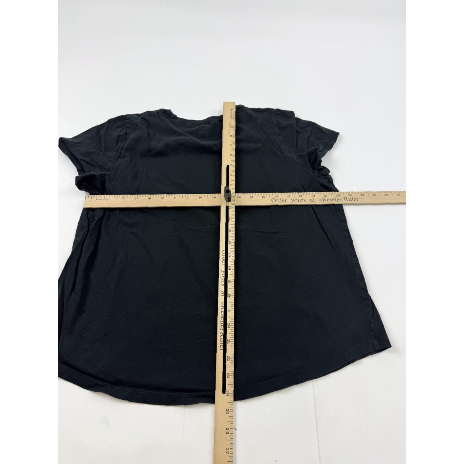 Madewell Madewell Shirt Womens XL Black Crew Neck Short Sleeve Curved Hem Basic Tee Top Size XL / US 12-14 / IT 48-50 - 5 Thumbnail