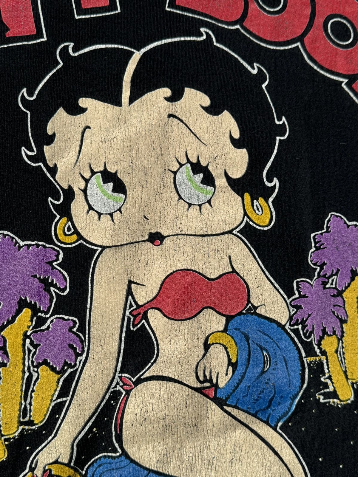 Rap Tees × Vintage 1993 Betty Boop Signal Sport 90’s AOP Vintage T-Shirt Size US L / EU 52-54 / 3 - 7 Thumbnail